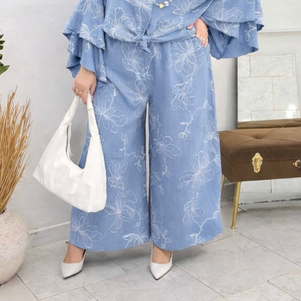 PantaGo Denim Flower