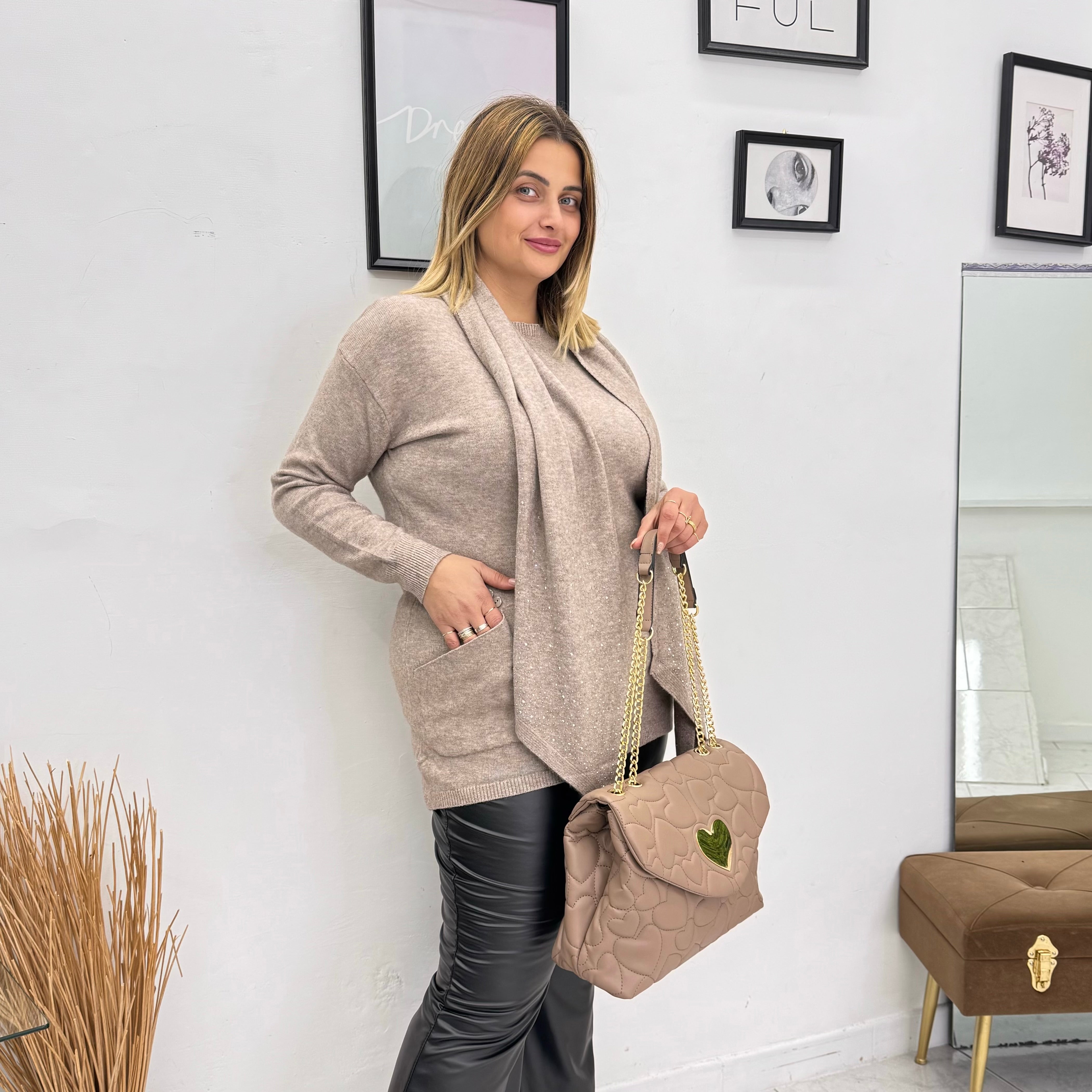 Pullover Passione Strass 65F