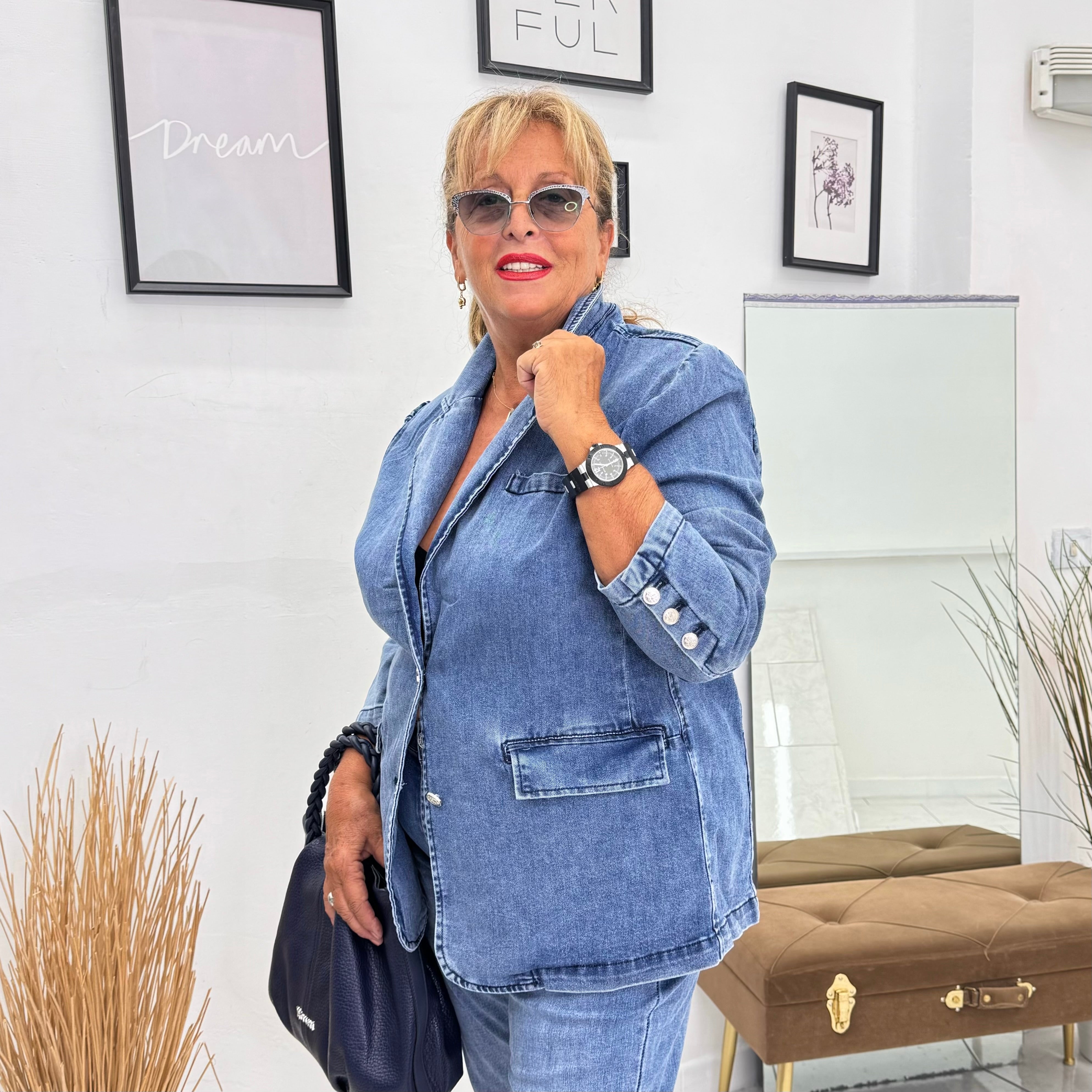 Giacca Jeans Dama