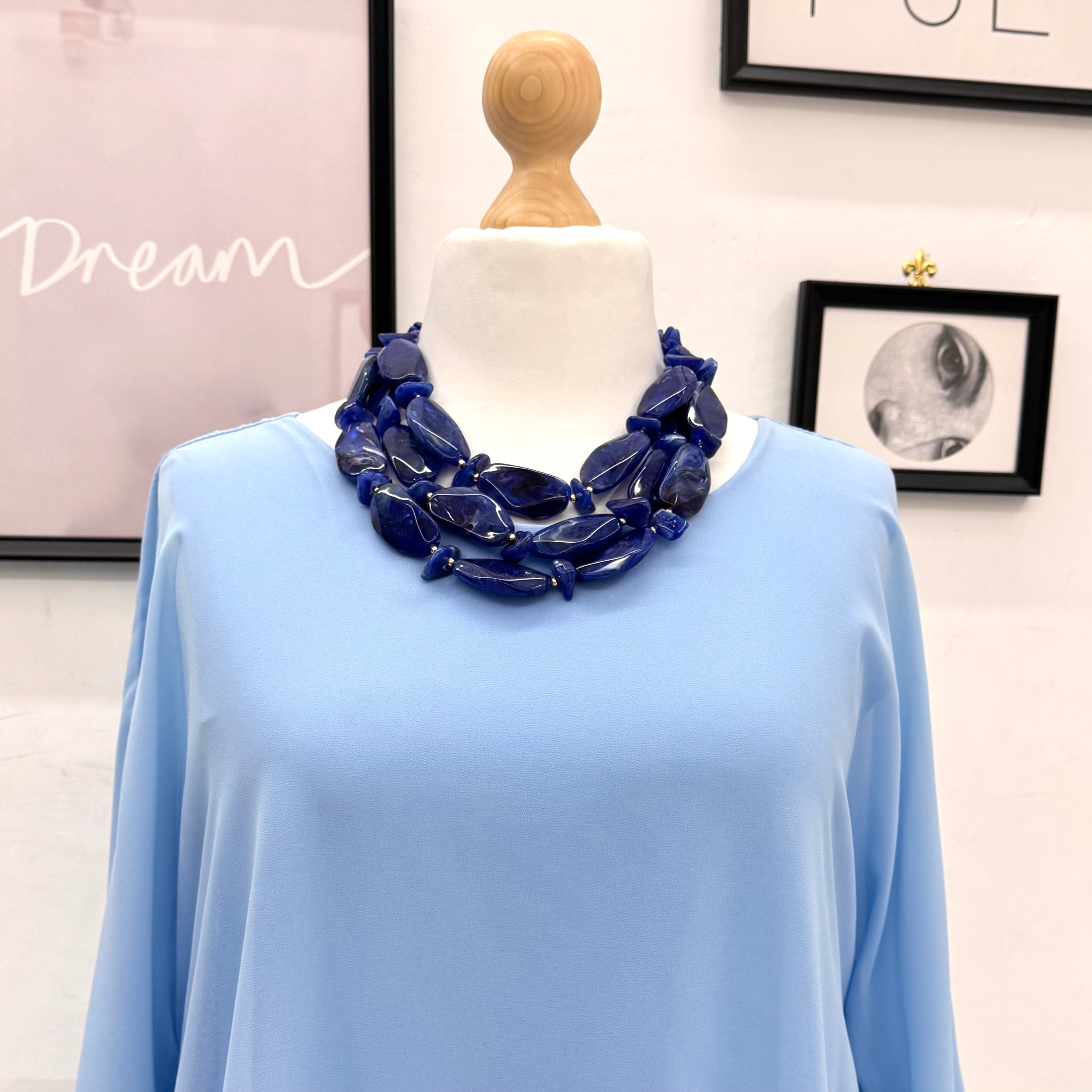 Collana Petra Blu