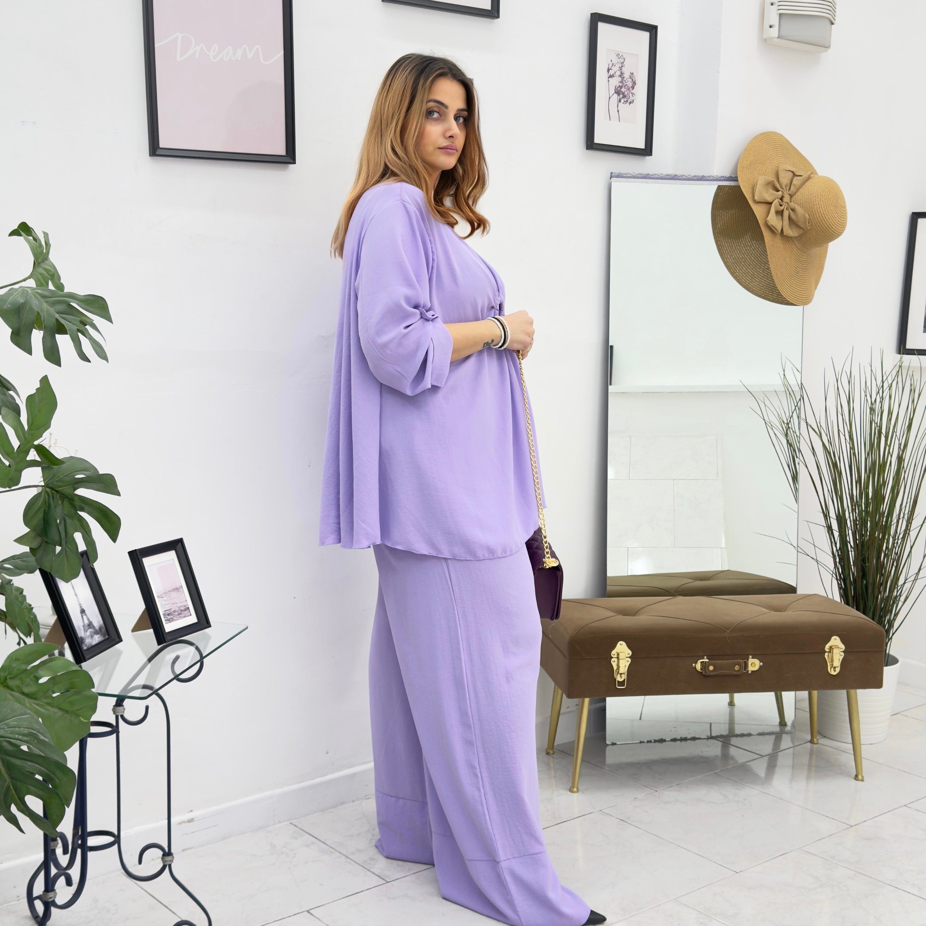 COORDINATO INTRECCIO