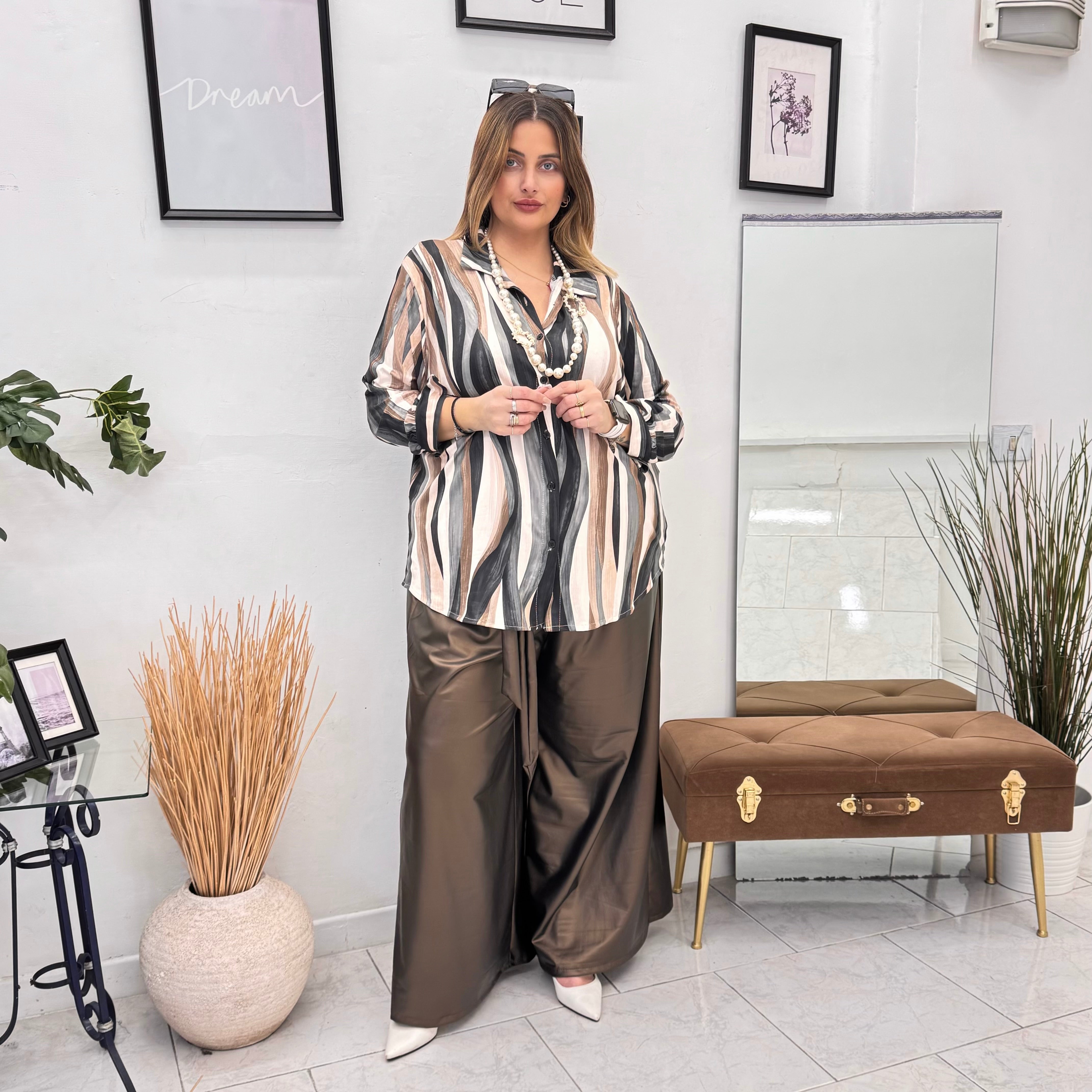 Camicia Vertical Vibes