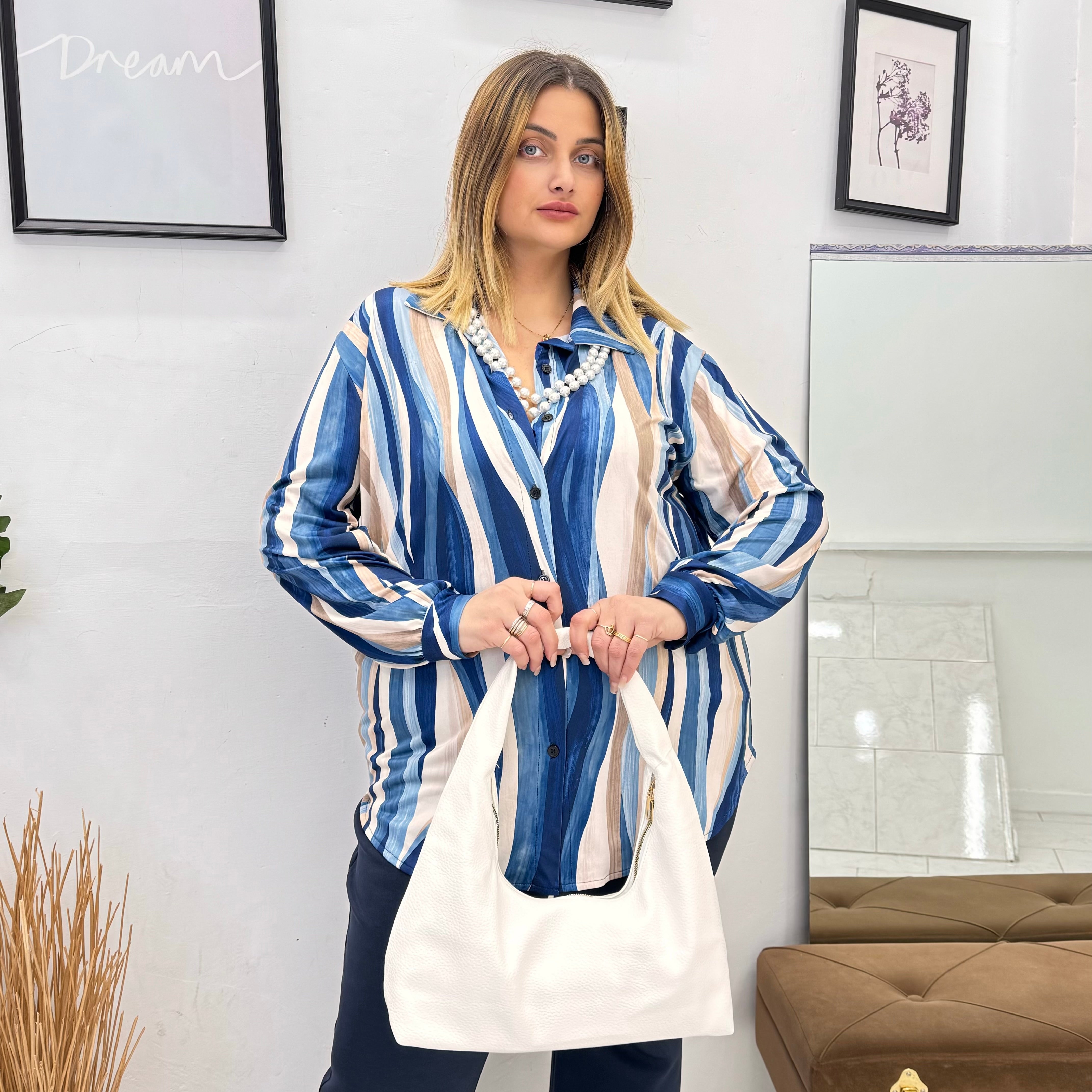 Camicia Vertical Vibes