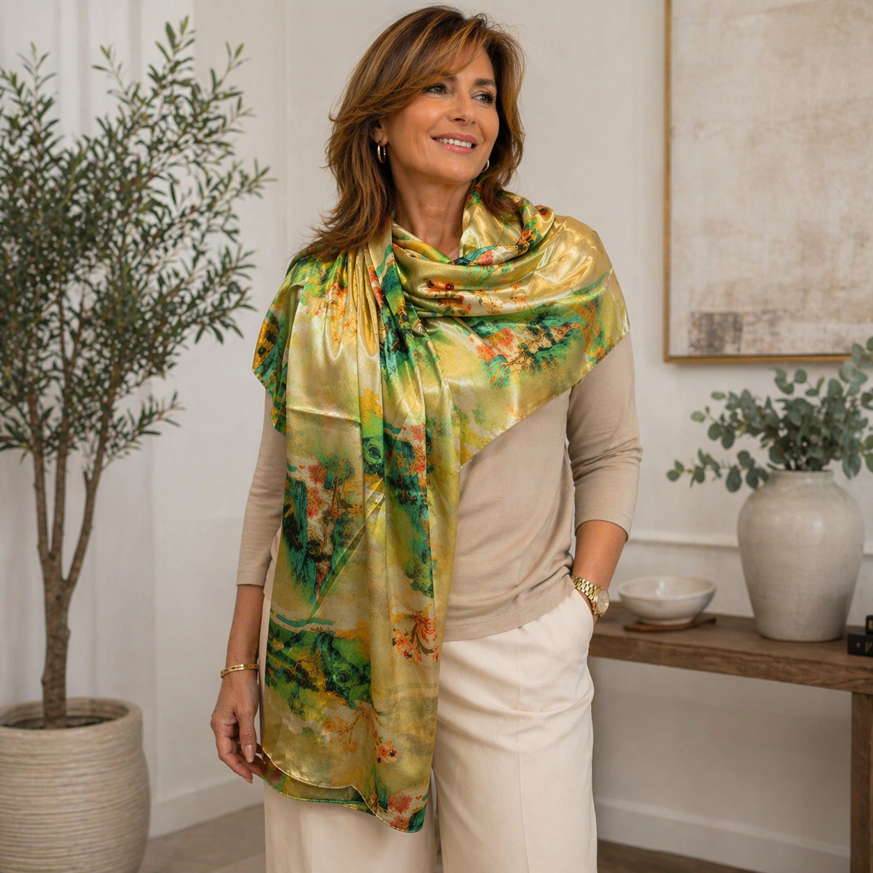 Foulard Satin Soft