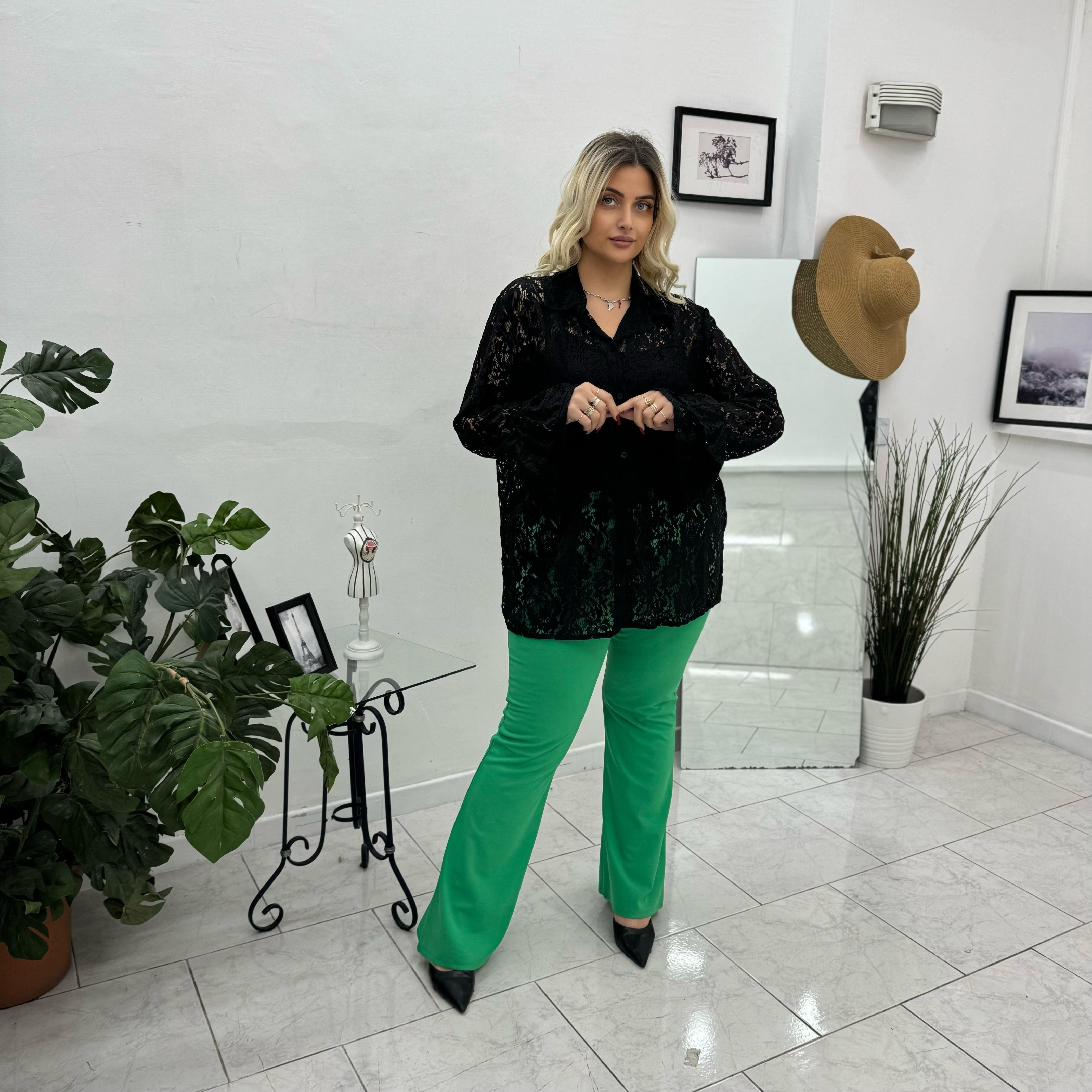 Camicia in Merletto