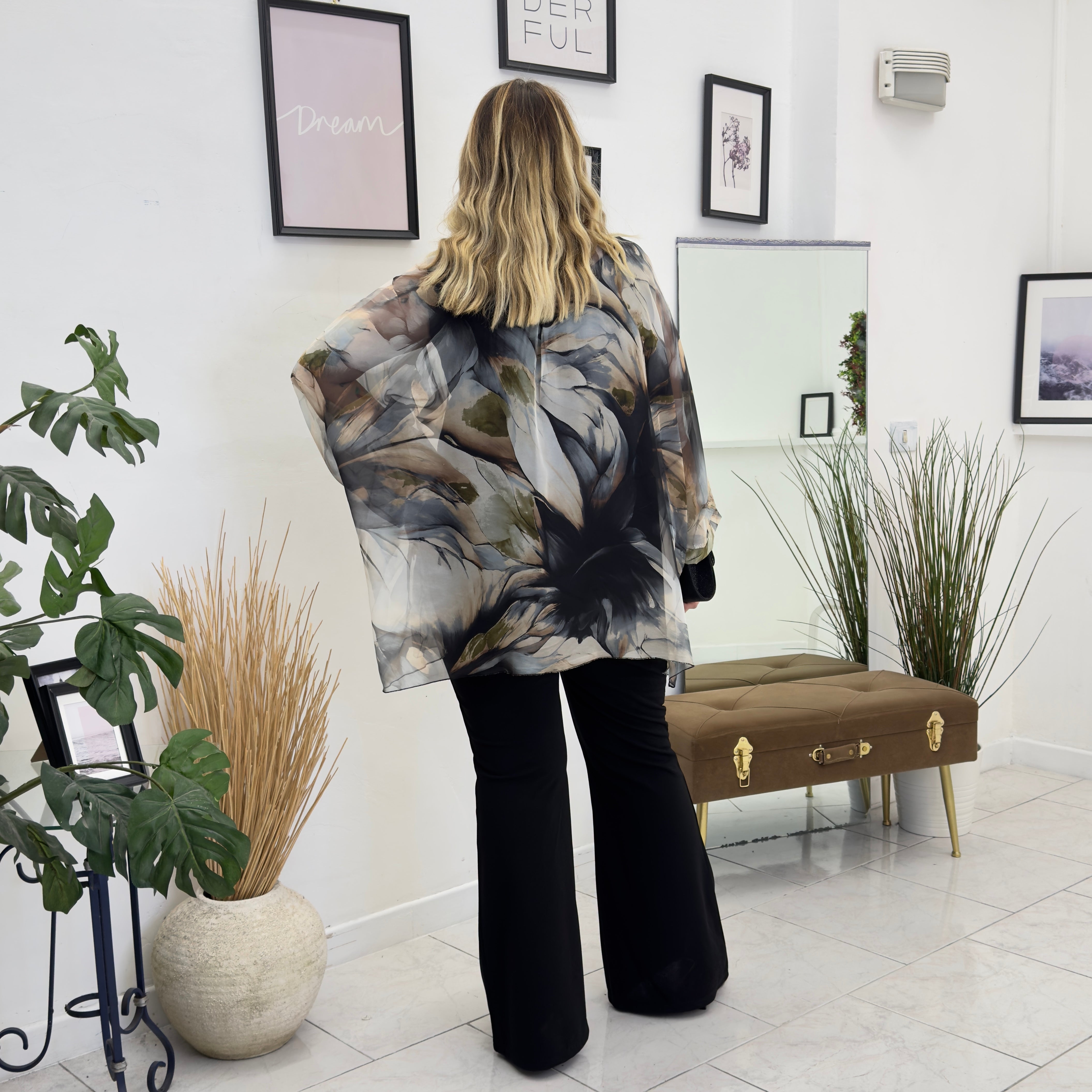 TOTAL LOOK ELISA NERO 3 PEZZI
