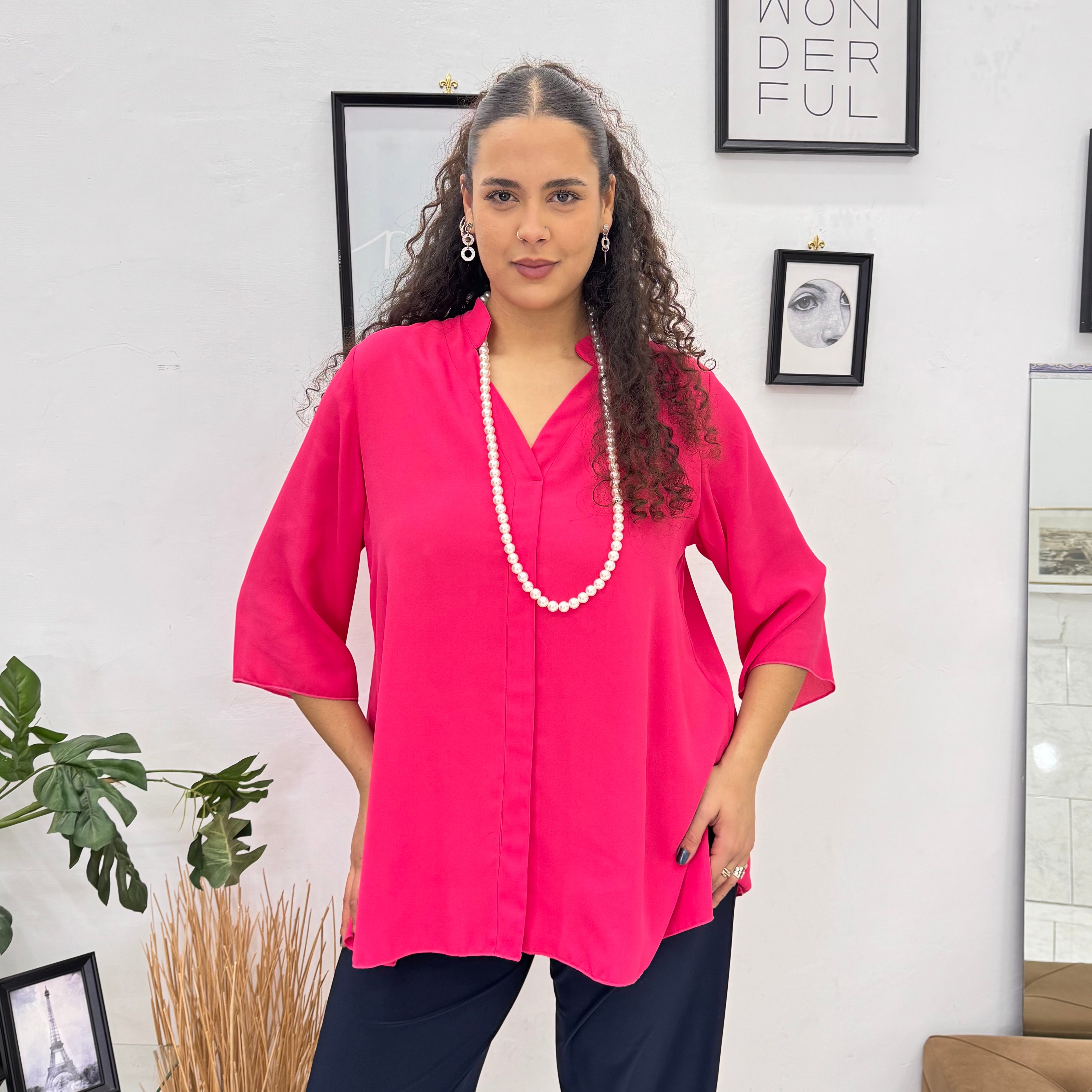 Serafina in Georgette Blush