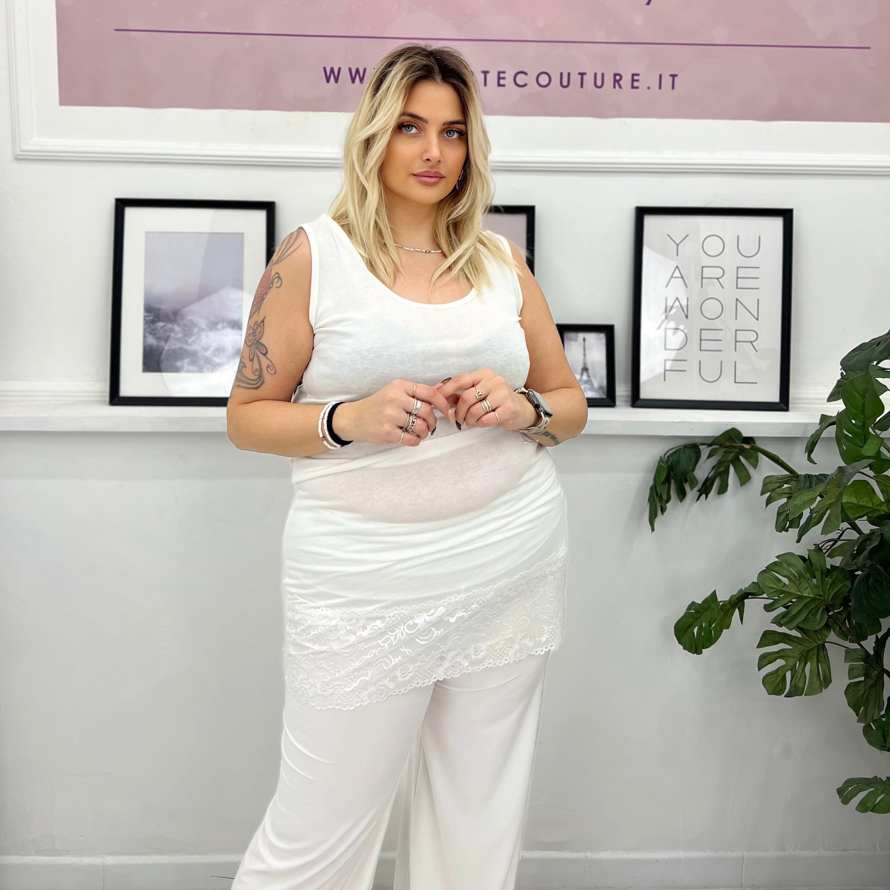 Canotta in cotone