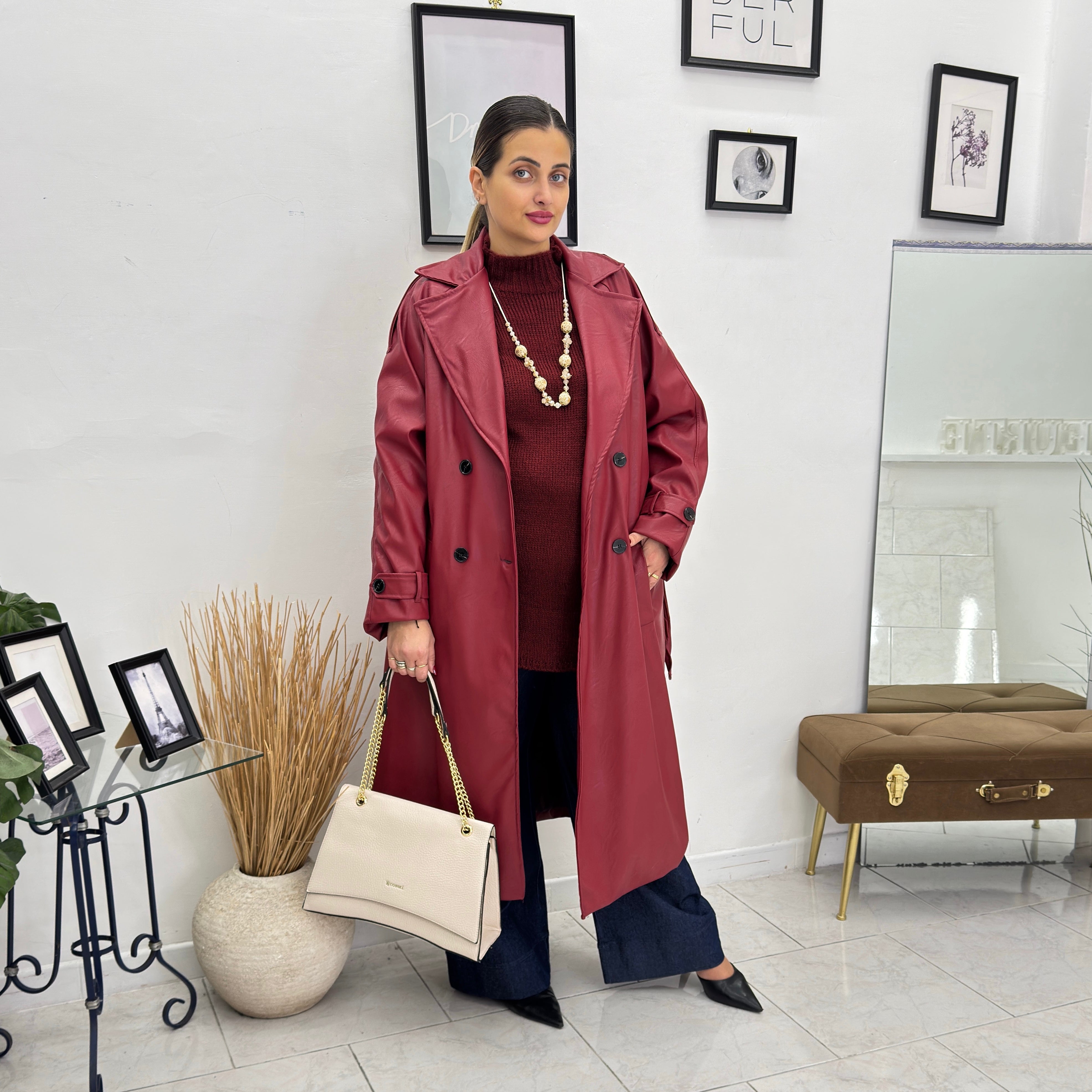 Trench in Ecopelle Ludovica