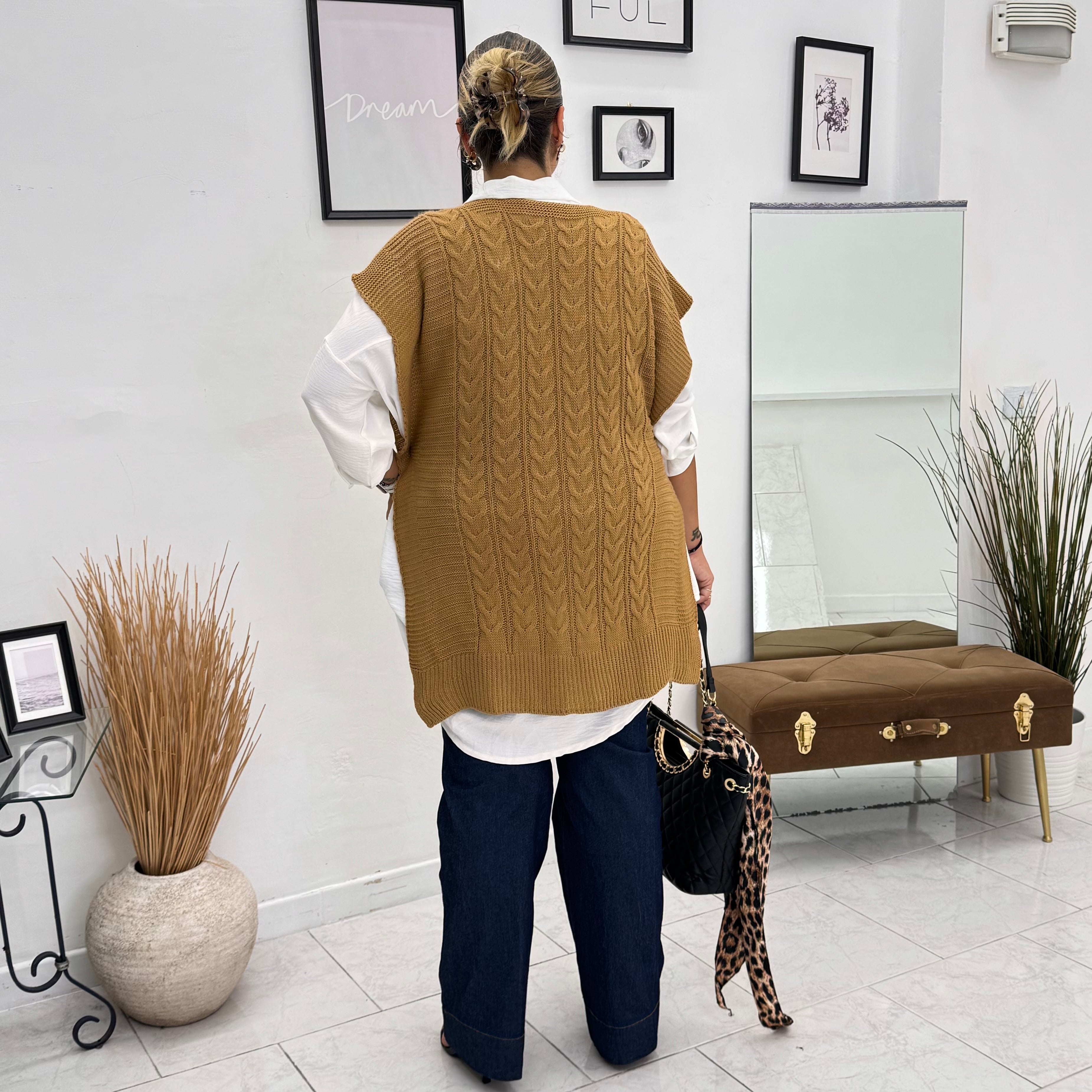 Maglia con camicia Kesya