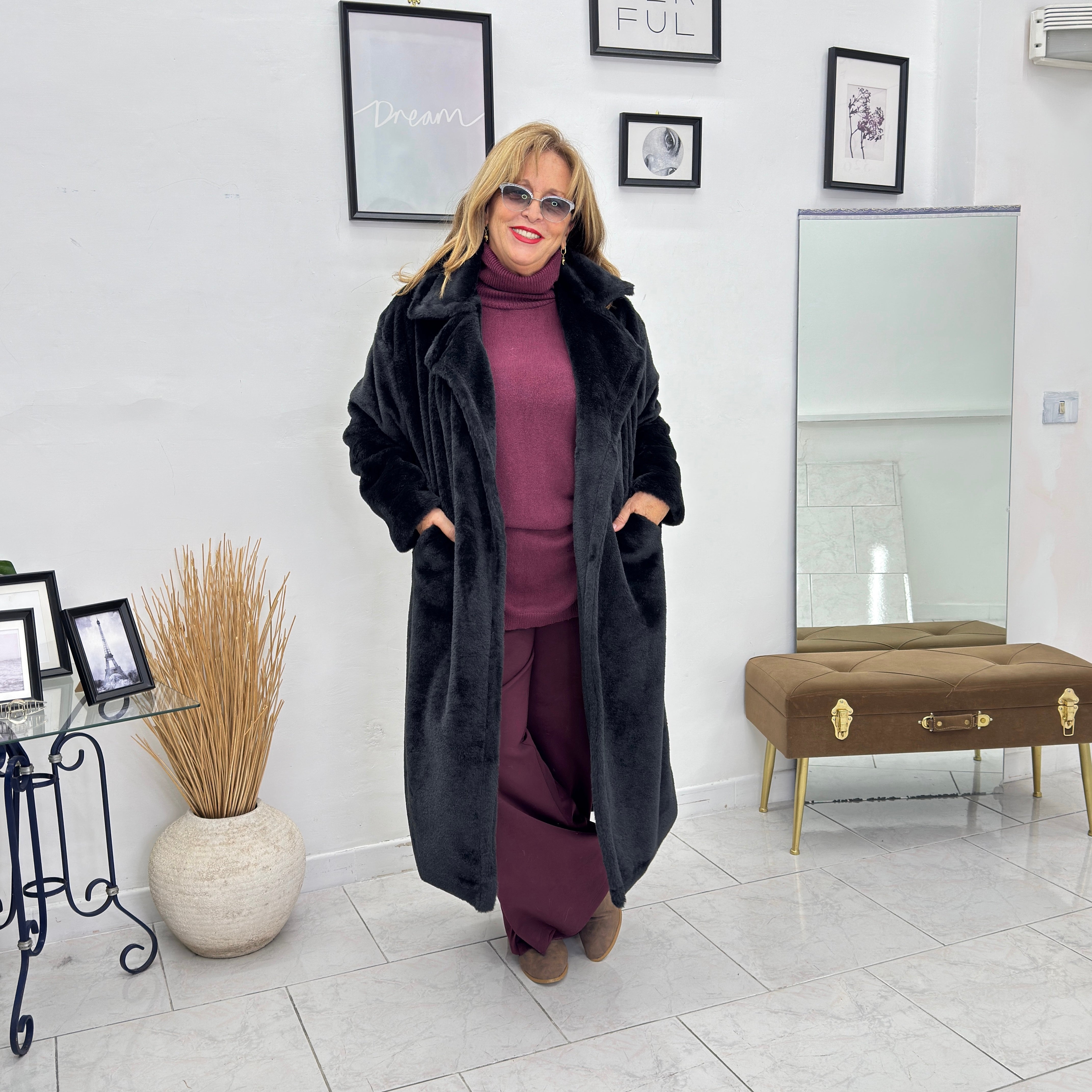 Maxi Pelliccia Bear