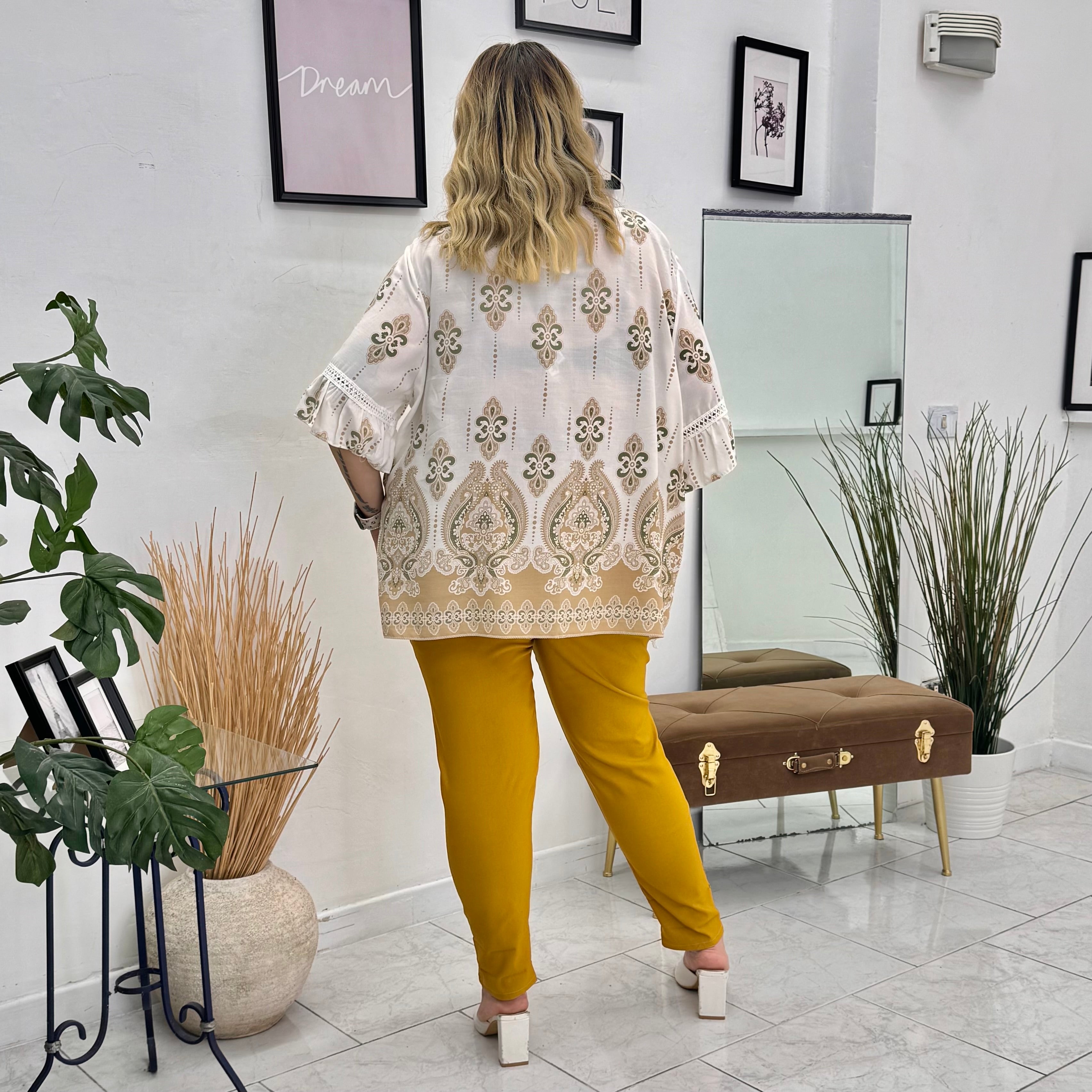 TOTAL LOOK MANDALA BEIGE