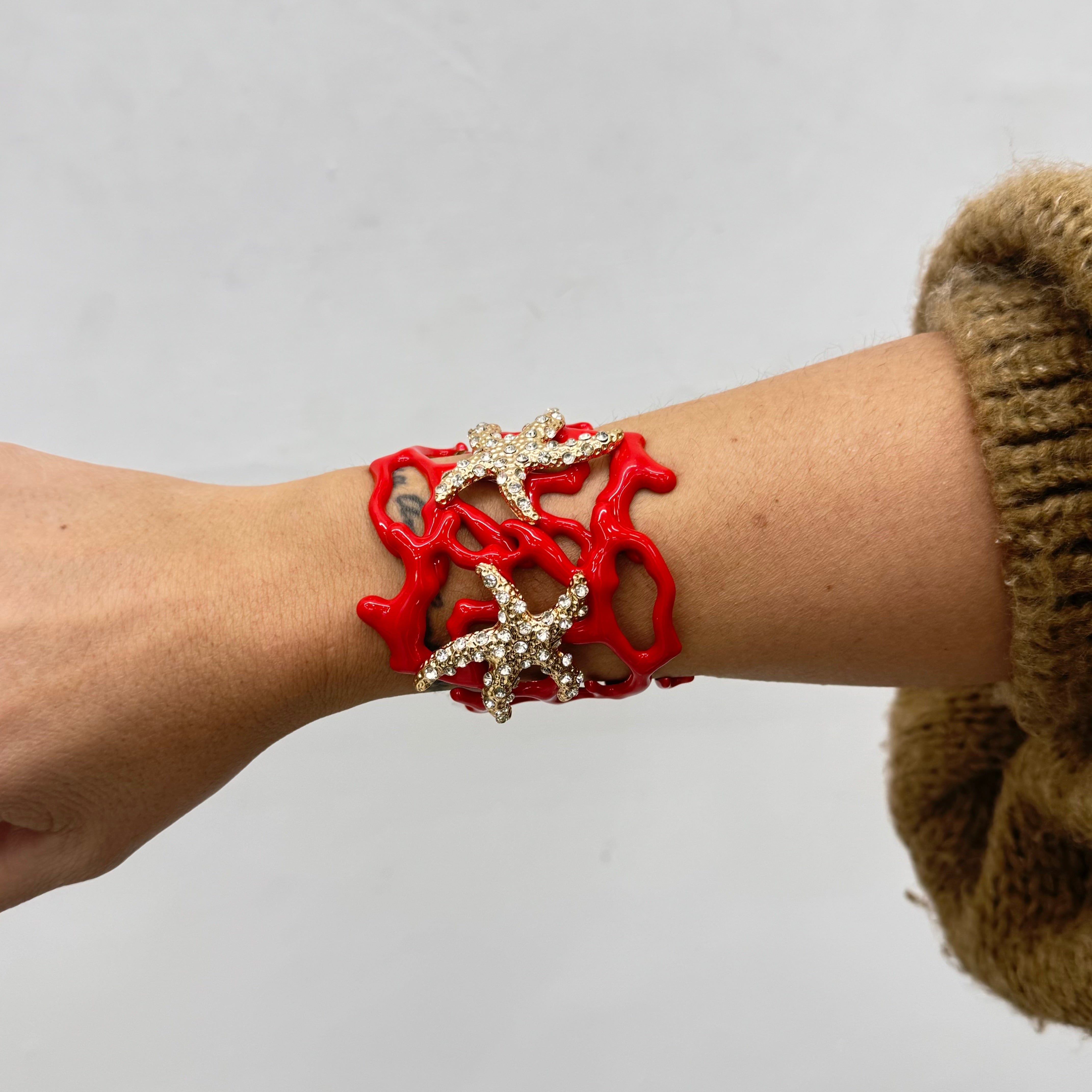 Bracciale Priscilla Rosso