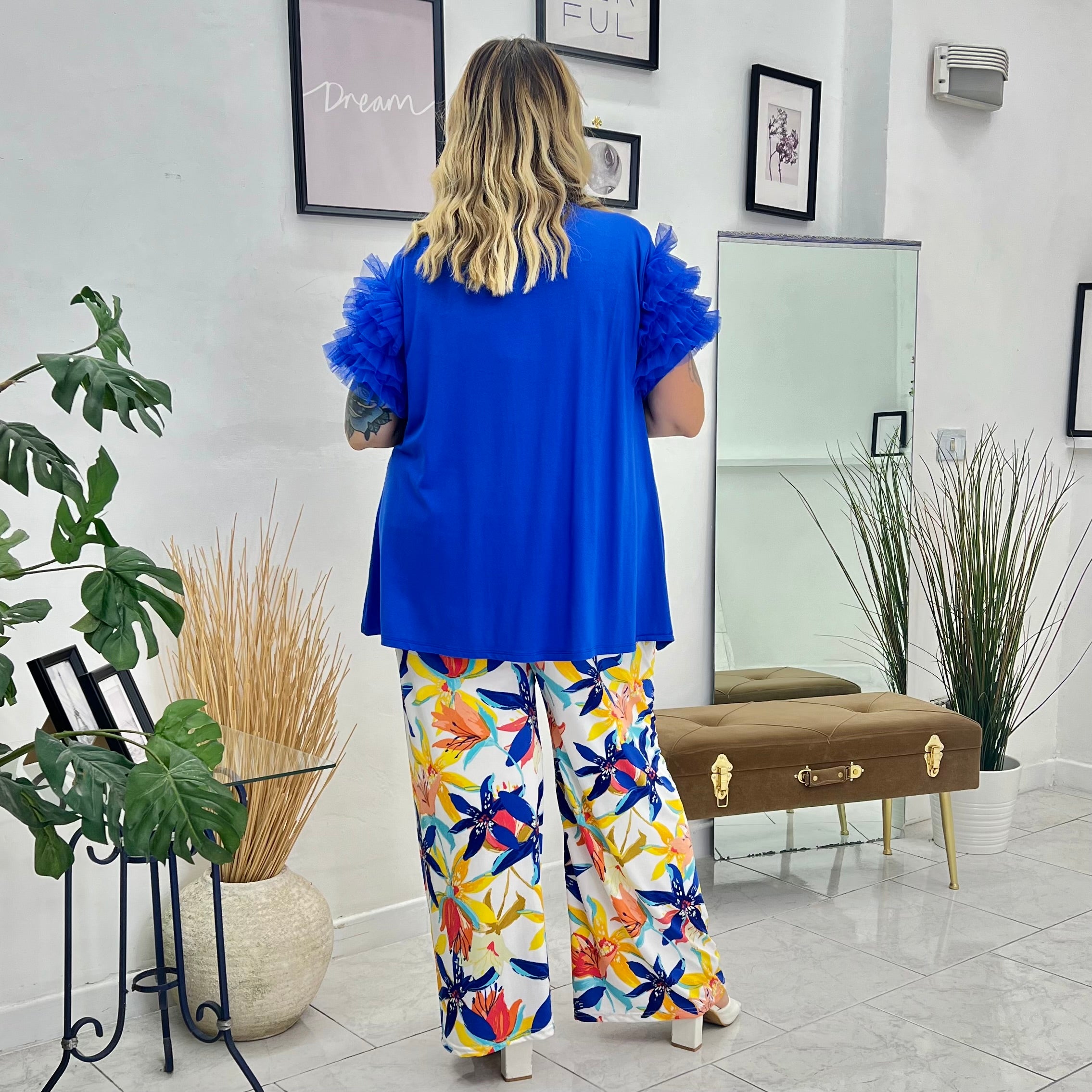TOTAL LOOK TULLE BLUETTE
