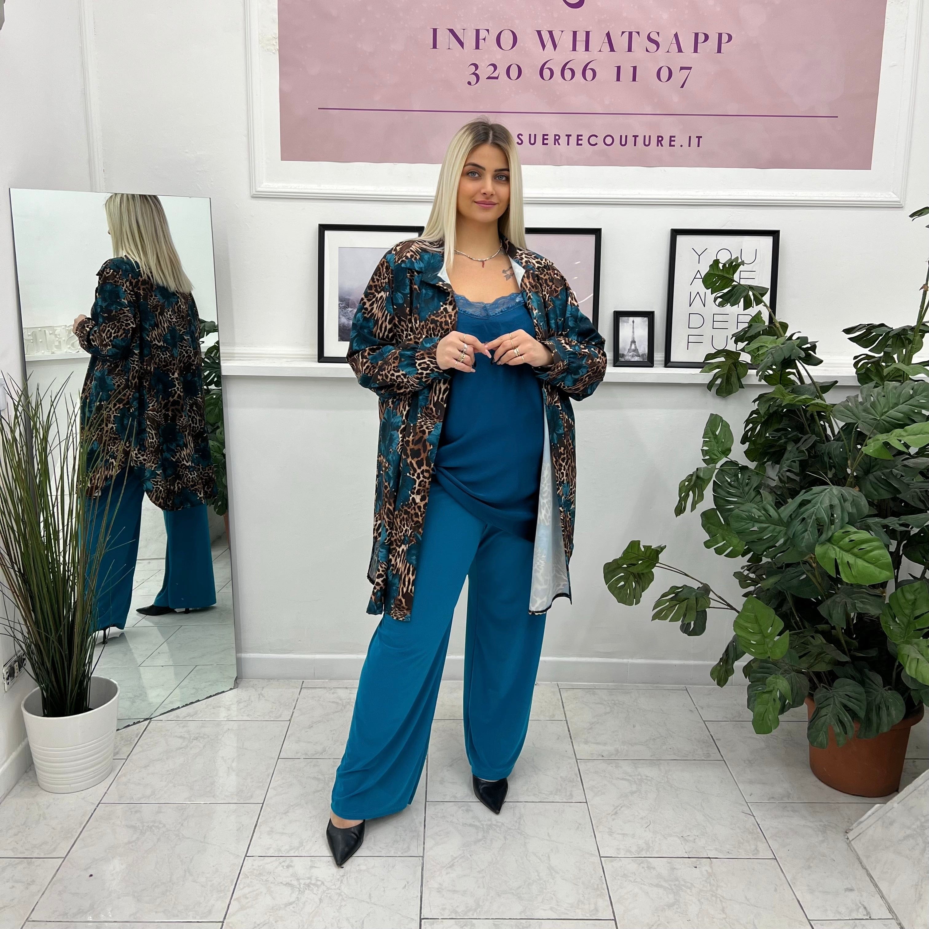 Maxi Camicione Fiore