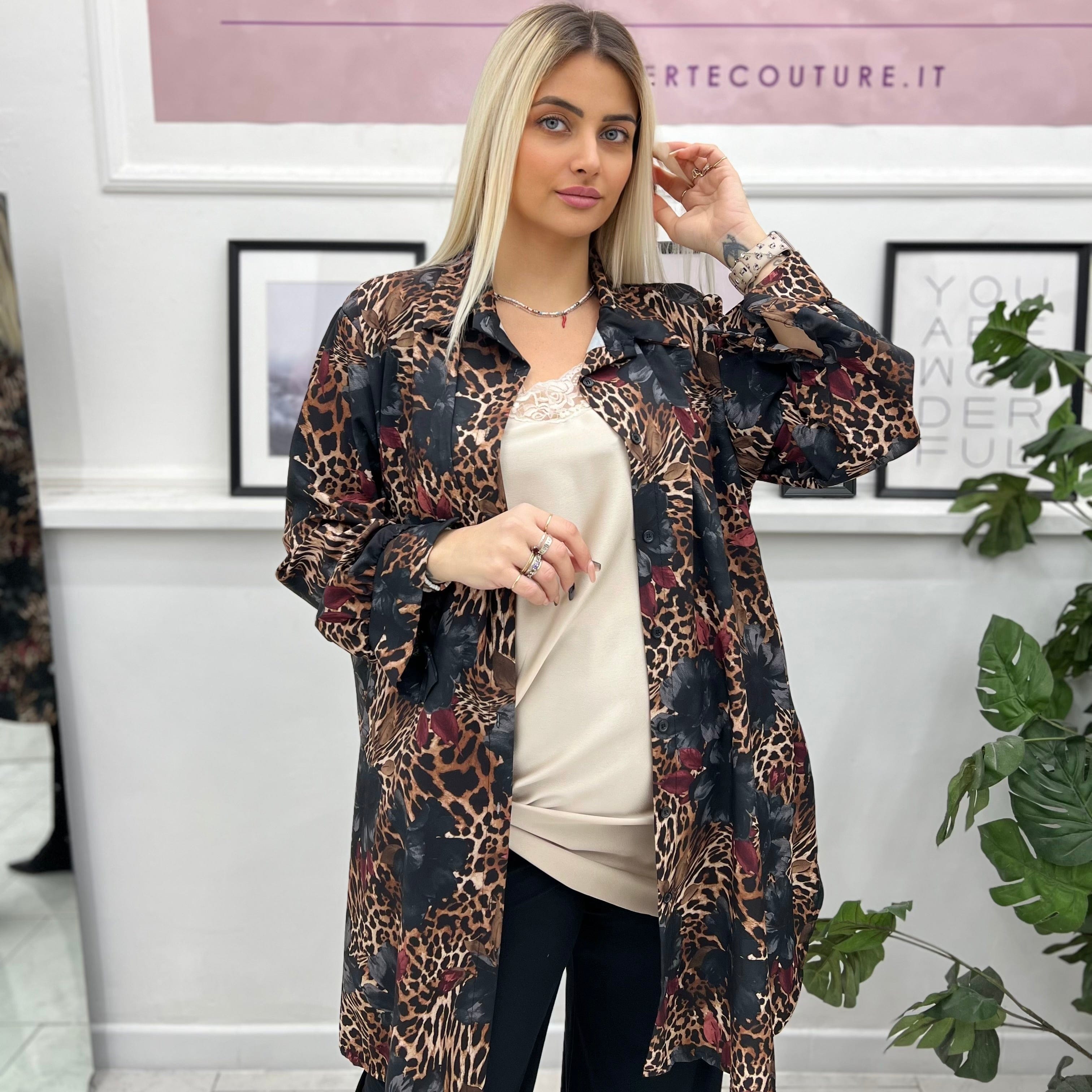 Maxi Camicione Fiore