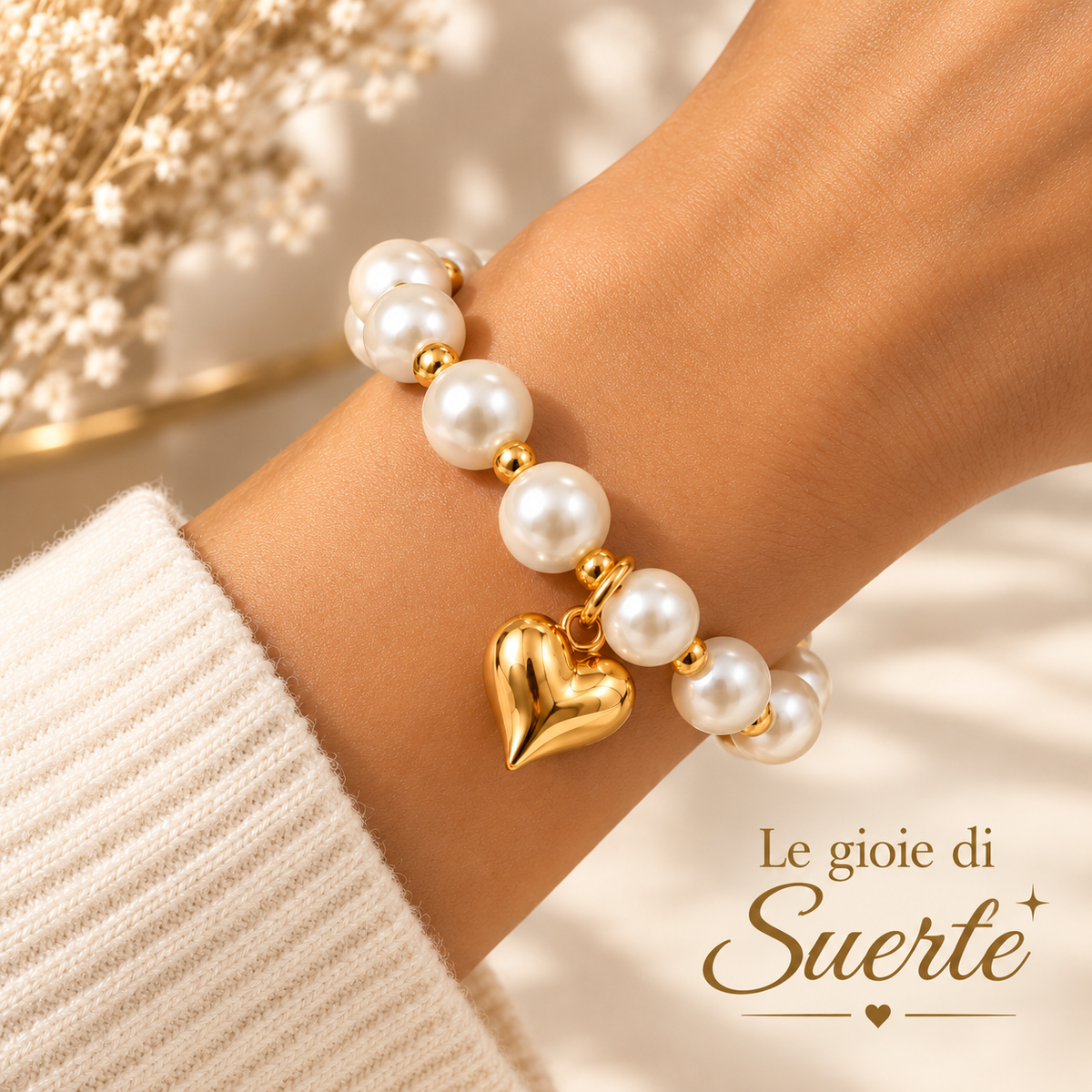 Bracciale HEART PERLE🤍