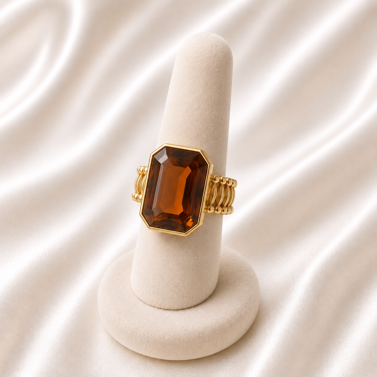 Anello Ambra Royale