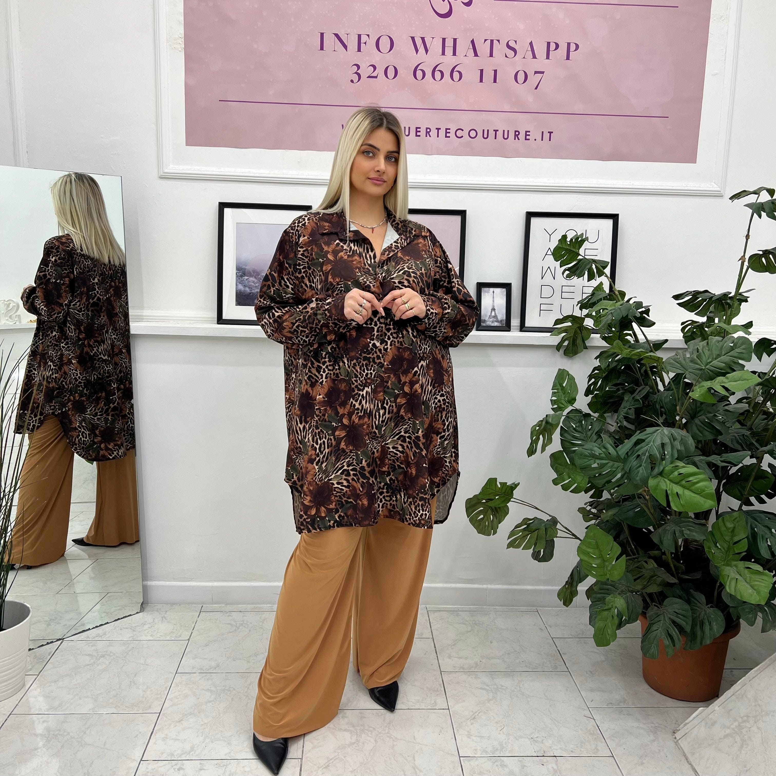 Maxi Camicione Fiore