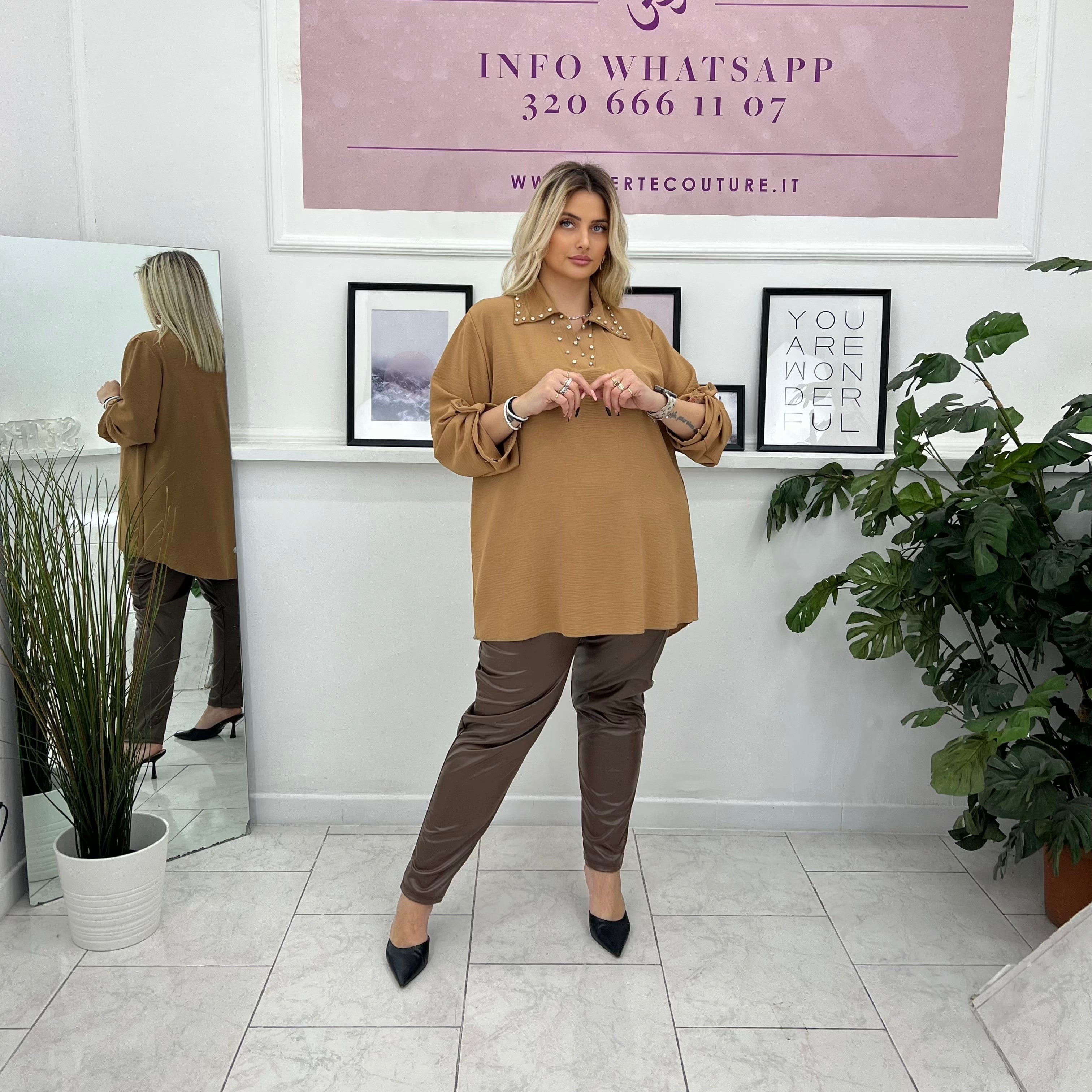 Camicia Swarovski