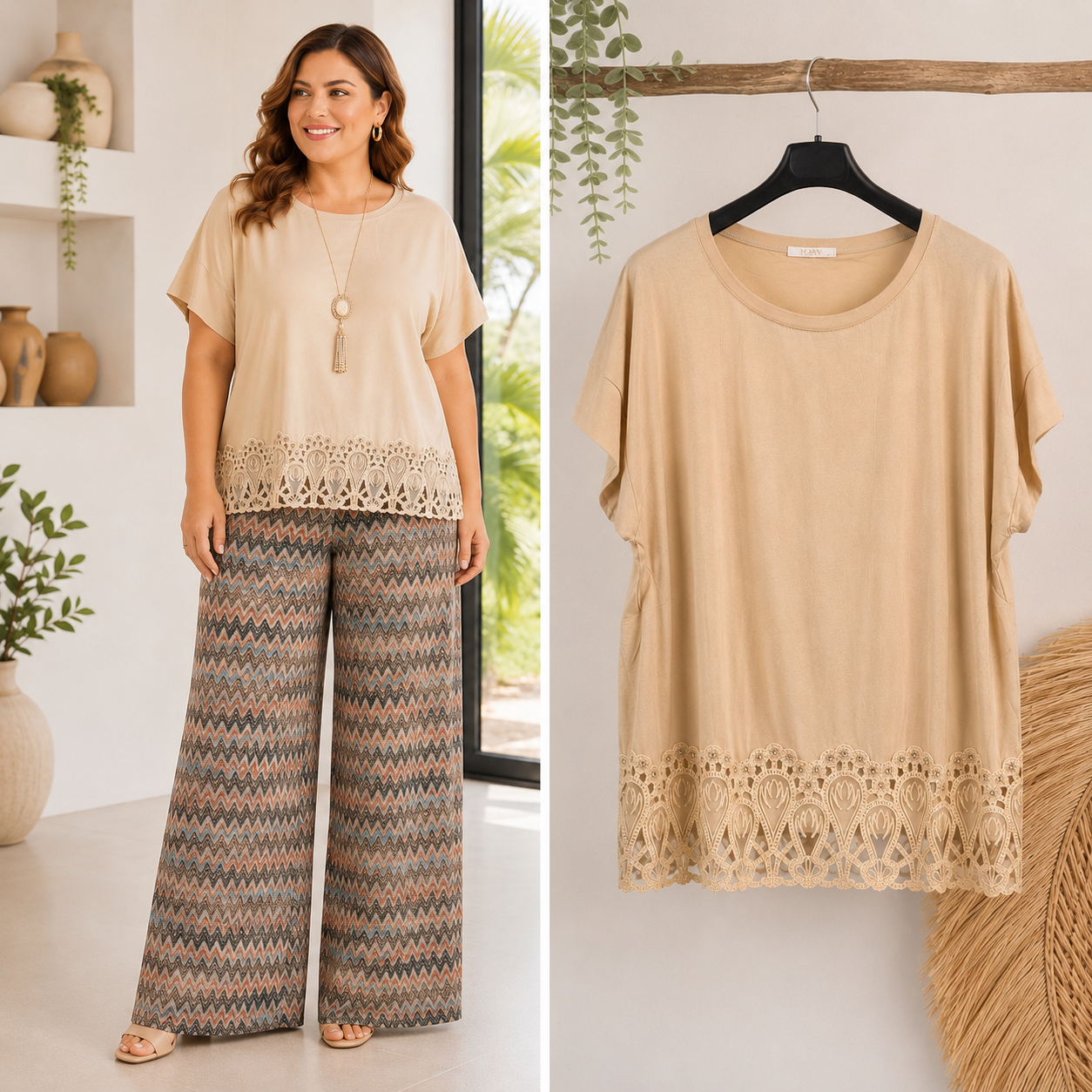 Pantalone “Zigzag Chic” art.1293