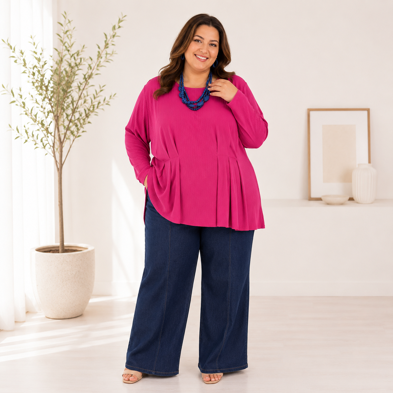 Maglia Drappeggiata