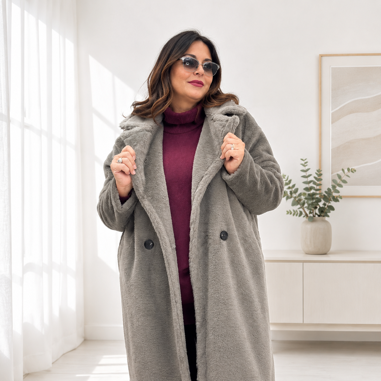 Maxi Pelliccia Bear