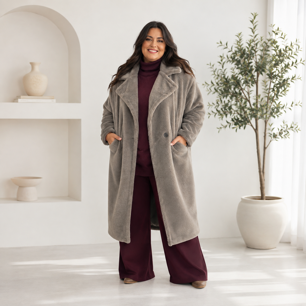 Maxi Pelliccia Bear