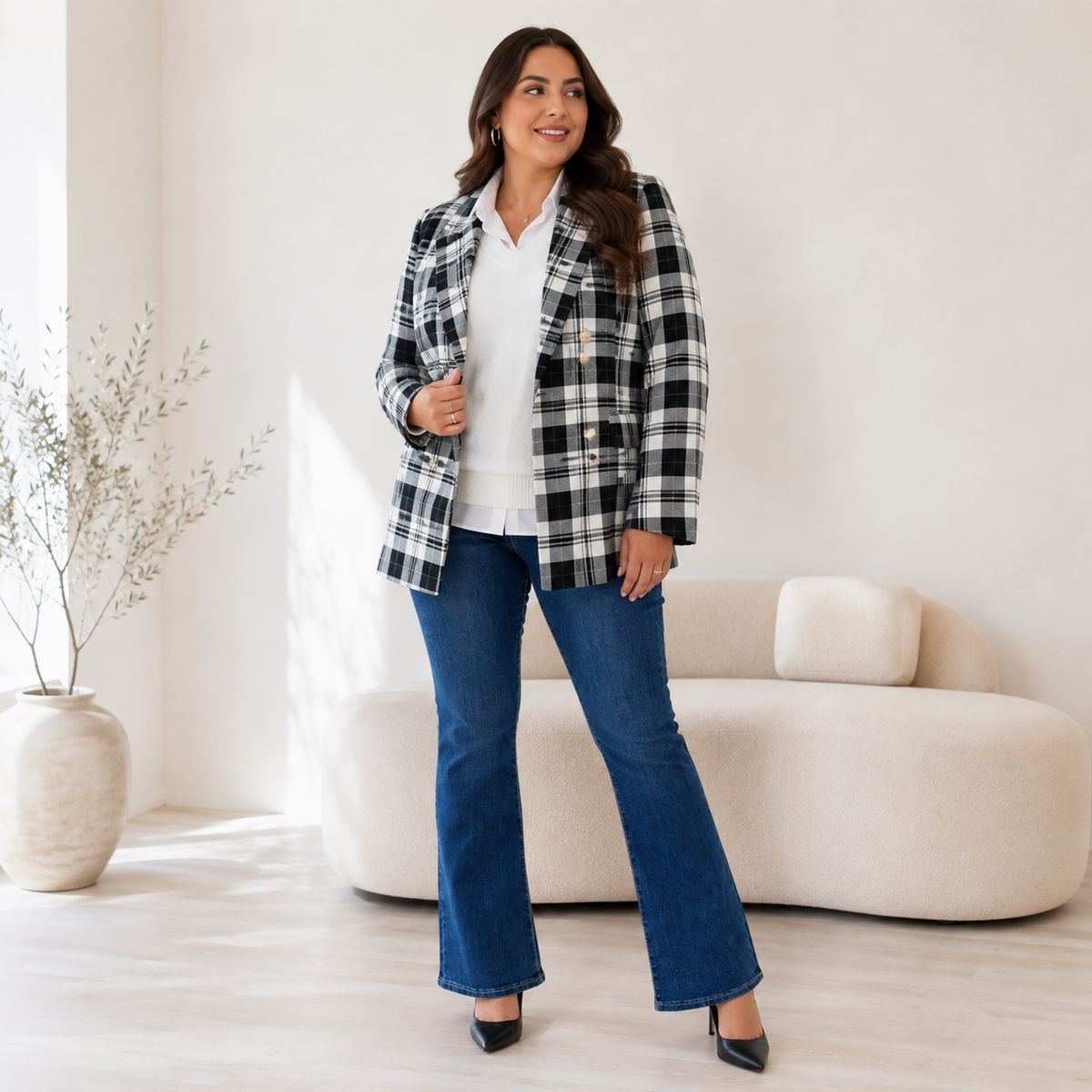 Jeans a Zampa Scuro