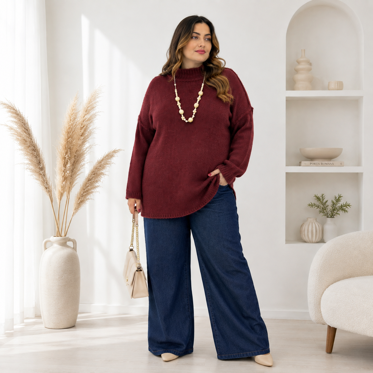 Maxi Maglione Bloom