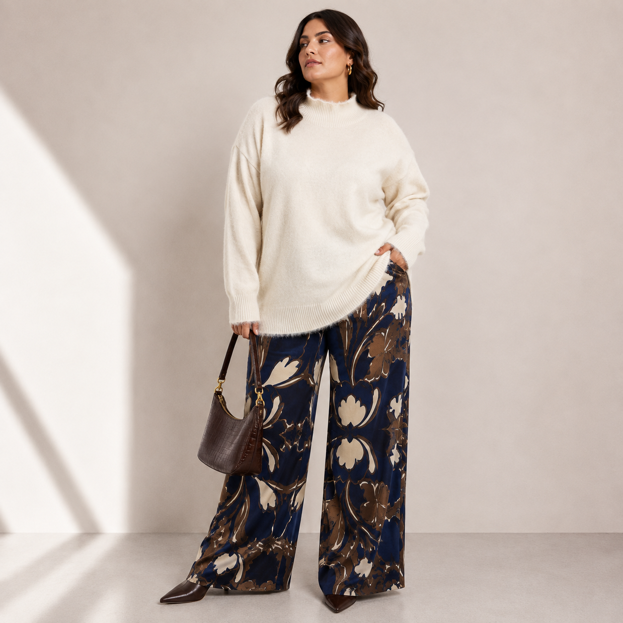 Maglioncino mezzo collo Comfort 5026