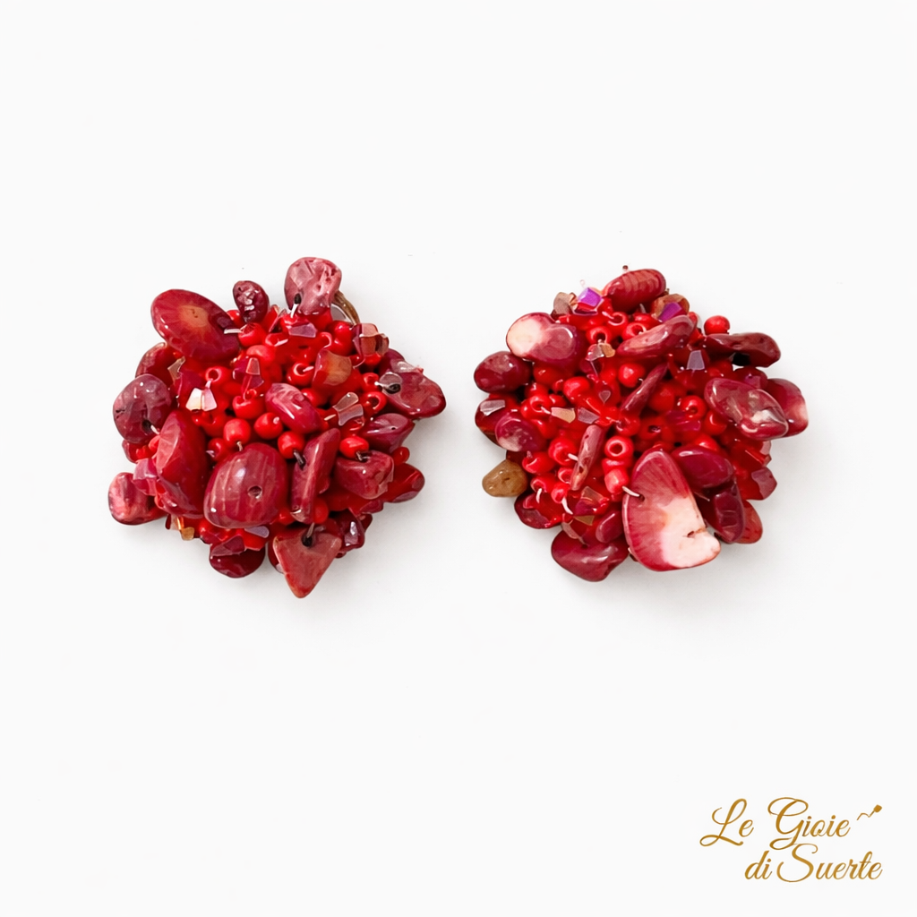 Orecchini “Passione Rubino”