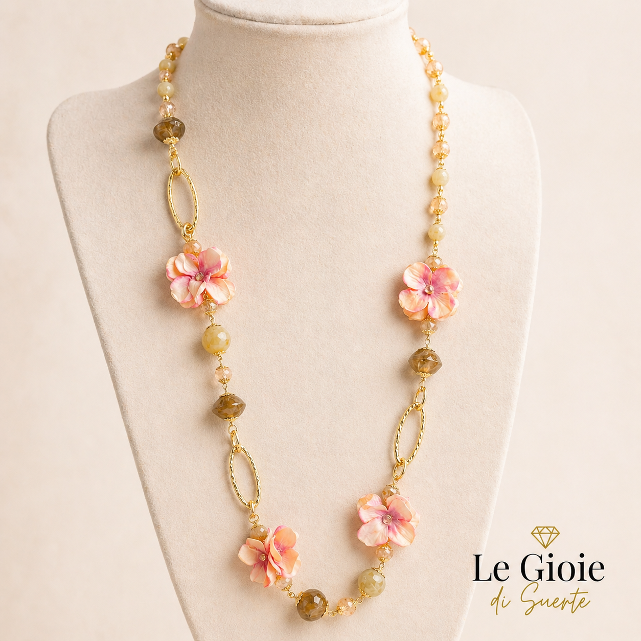 Collana Aurora Bloom