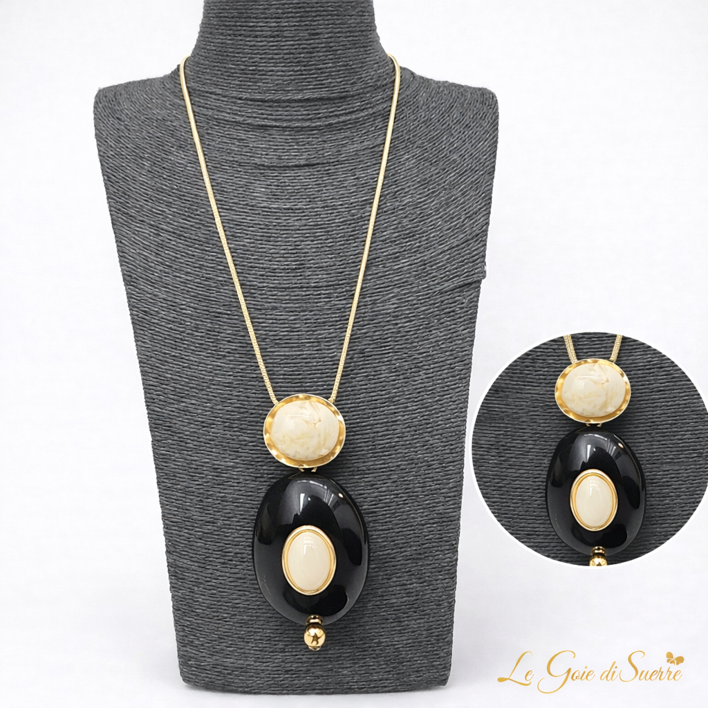 Collana Noir & Ivory