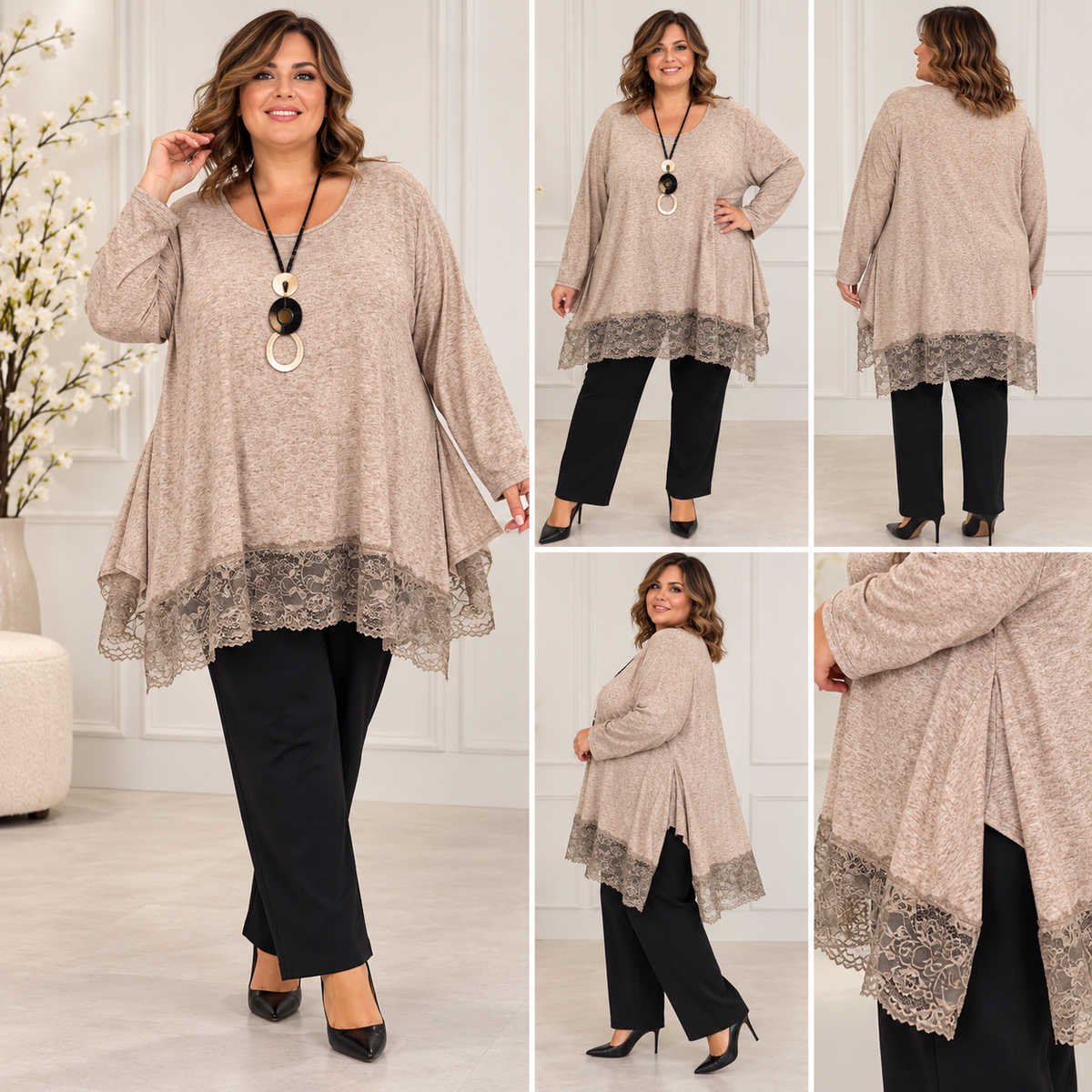 Maglia Ricamo over