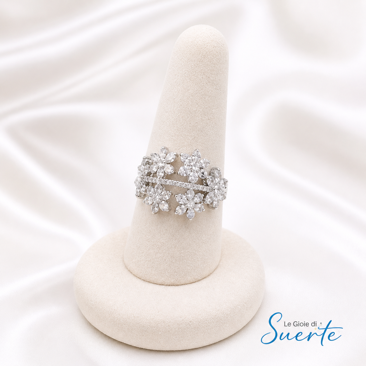 Anello Bloom Royale Crystal