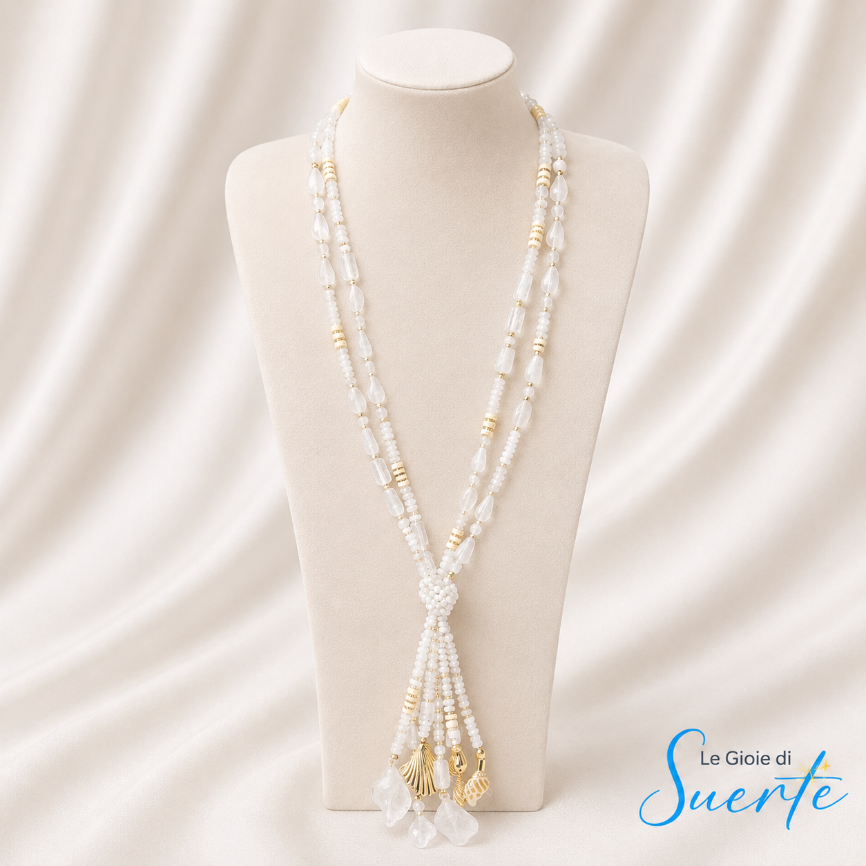 Collana White Shell