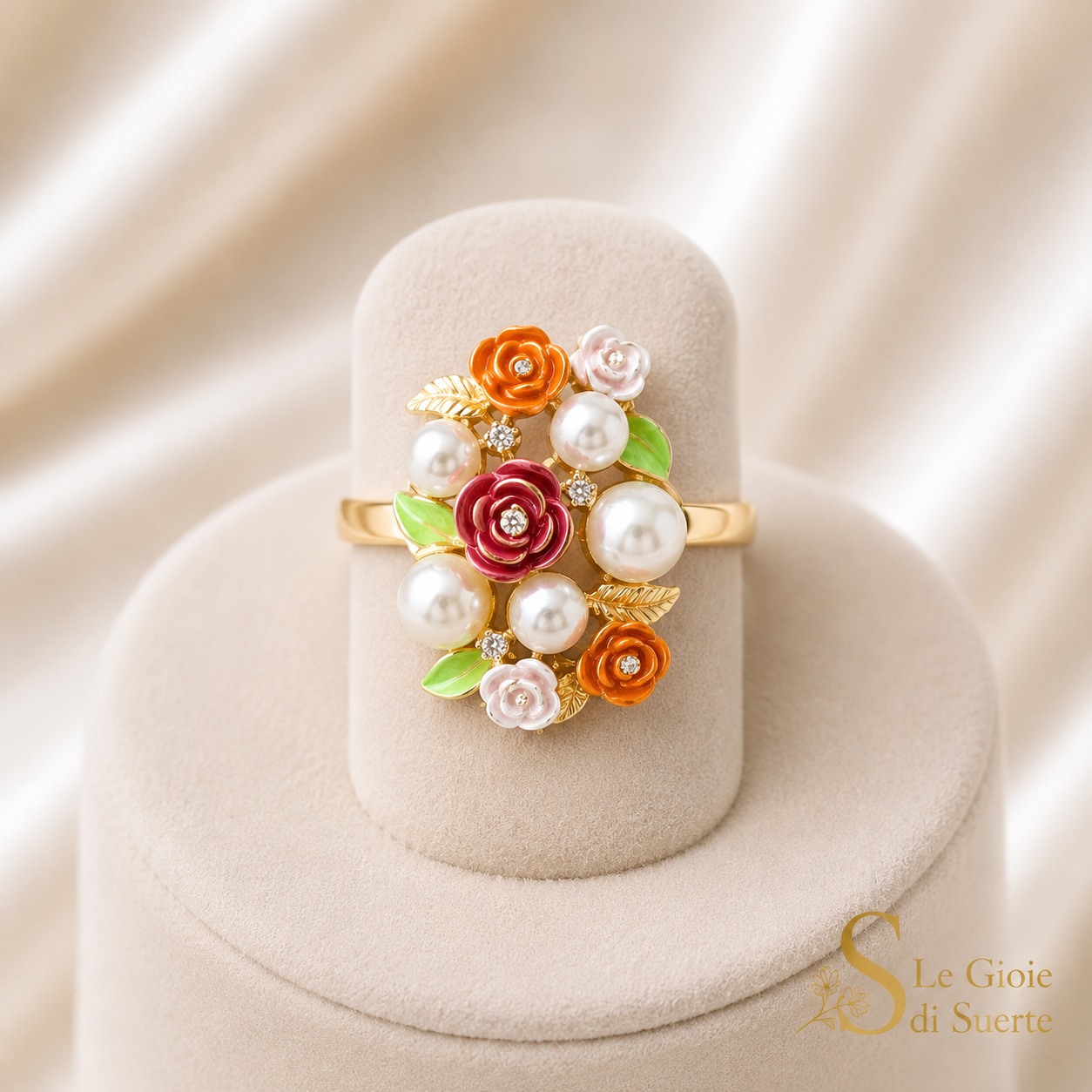 Anello Secret Garden Pearl