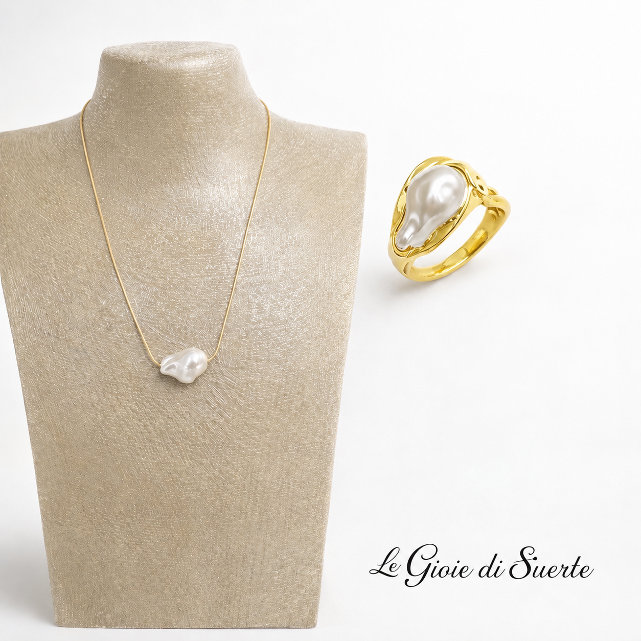 Set da 2 Perla Gold
