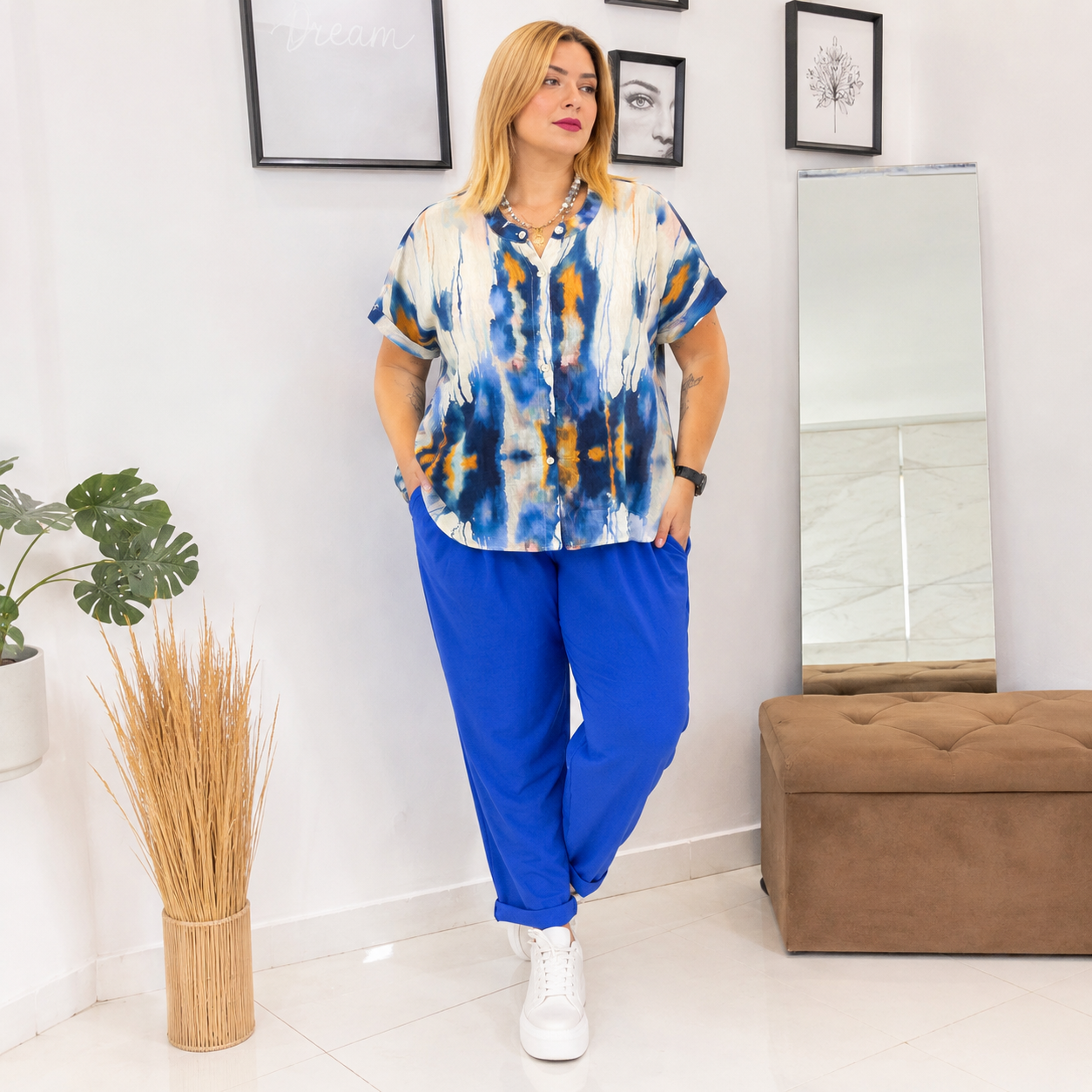 Camicia Sunset Berry