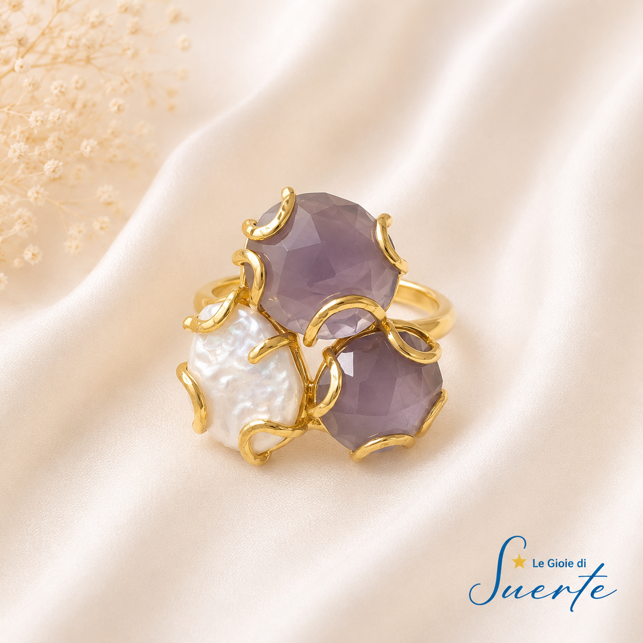 Anello Aurora Lavanda ✨