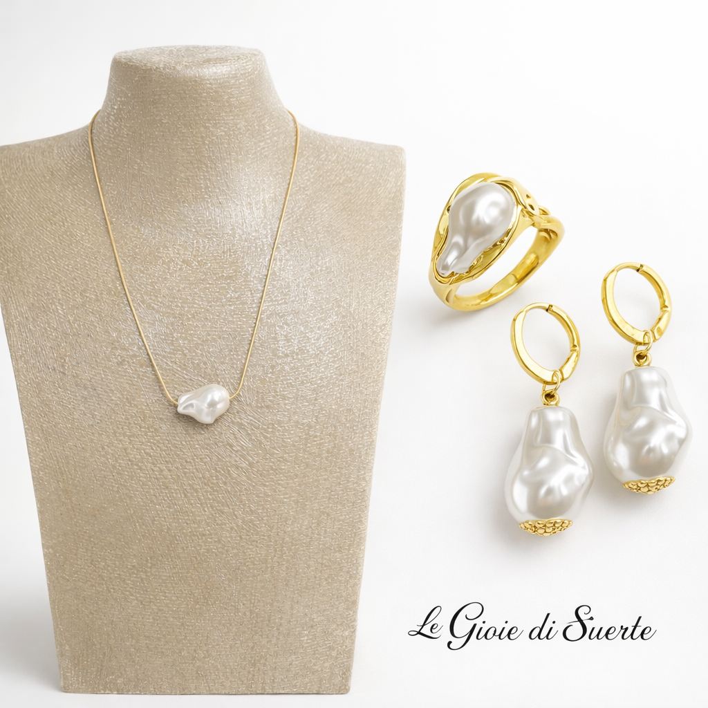 Set da 3 Perla Gold