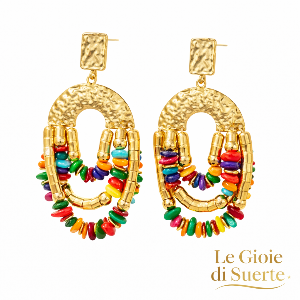 Orecchini Multicolor Ibiza Glow