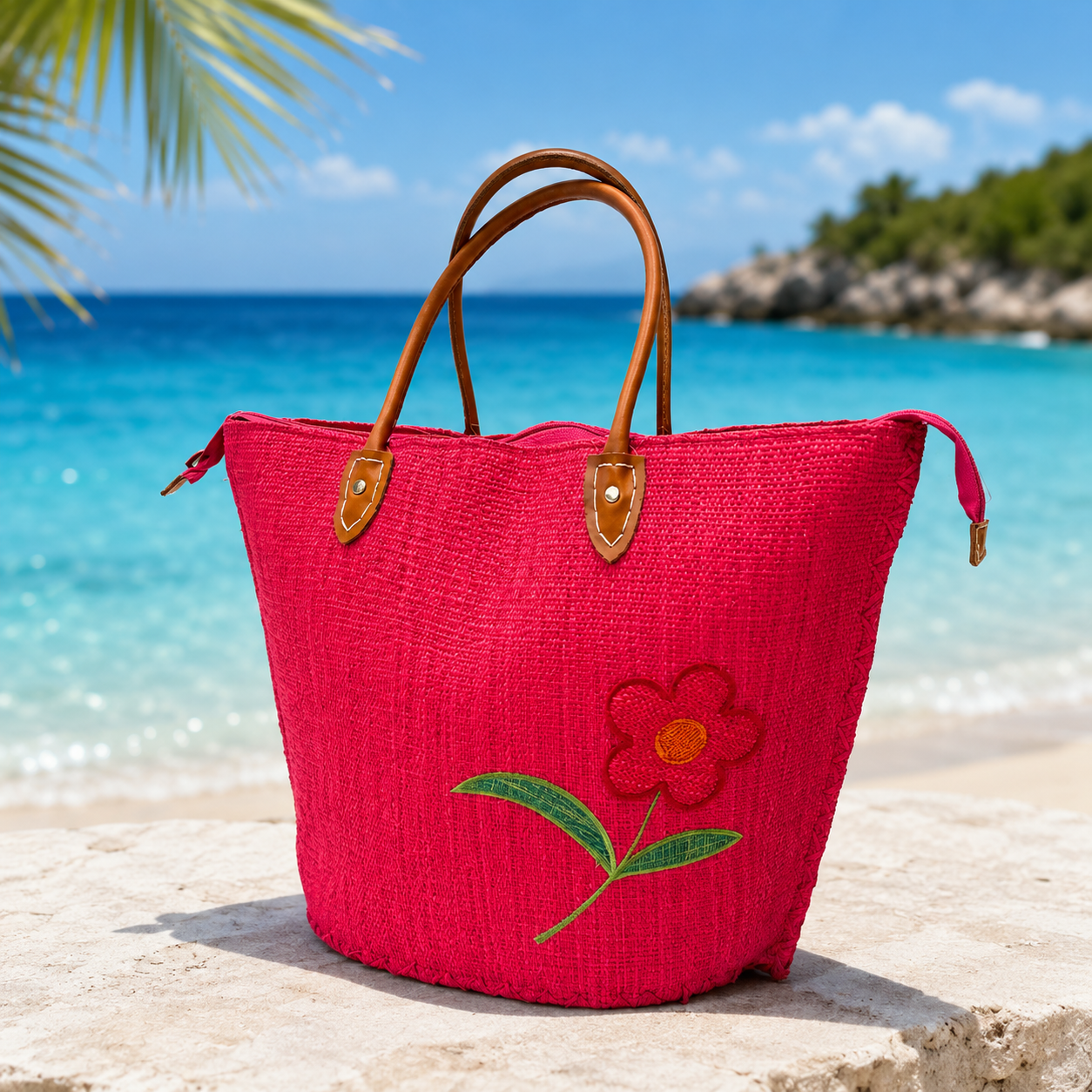 Borsa mare fiori
