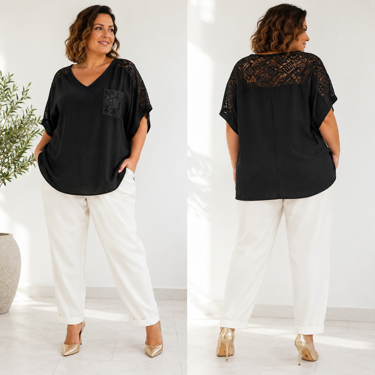 Maglia Elegance Pizzo