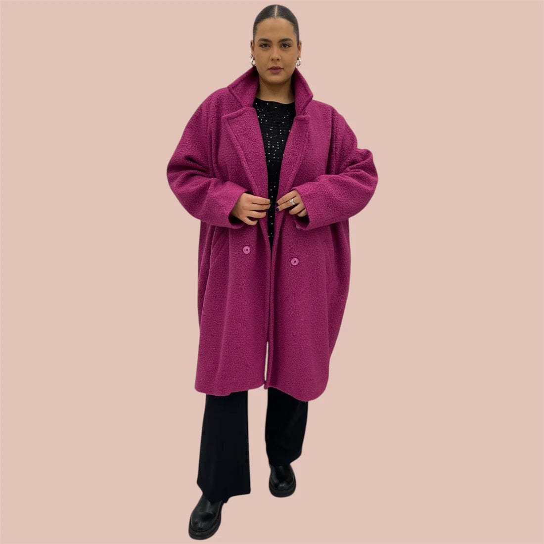 Cappotto Lady Bouclè