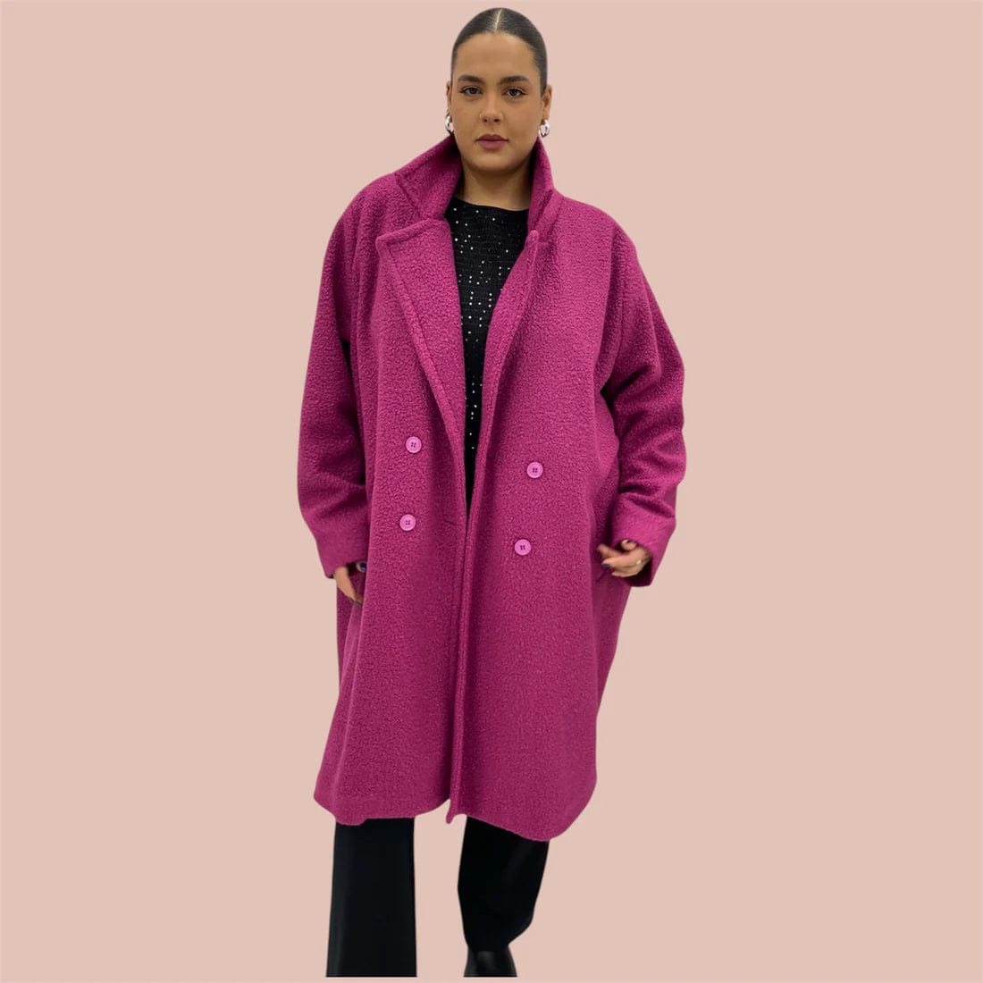Cappotto Lady Bouclè