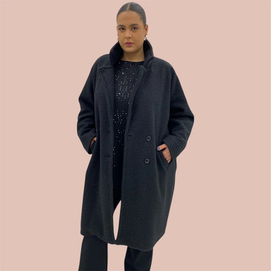 Cappotto Lady Bouclè