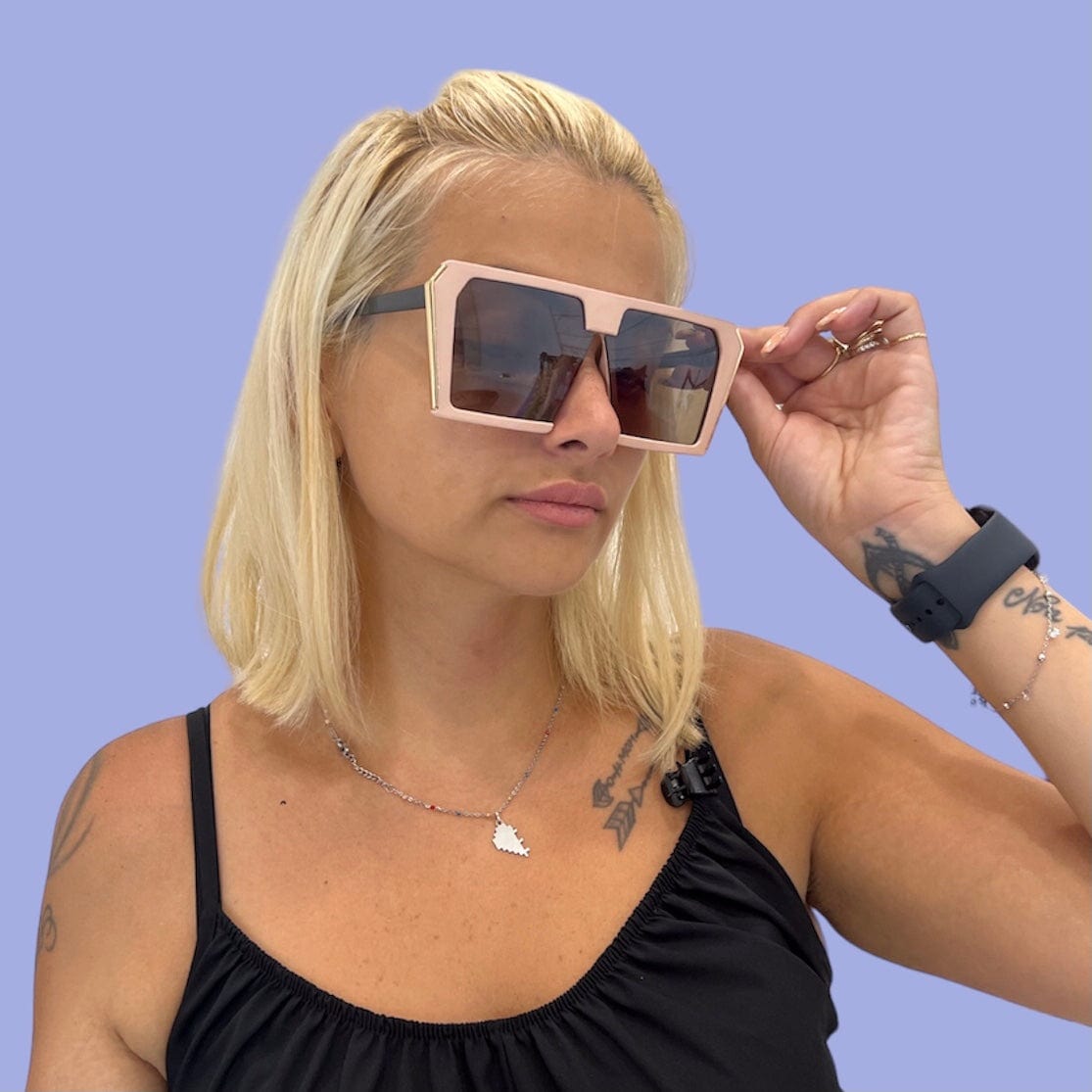 Occhiali da sole donna lenti polarizzate Margot rosa