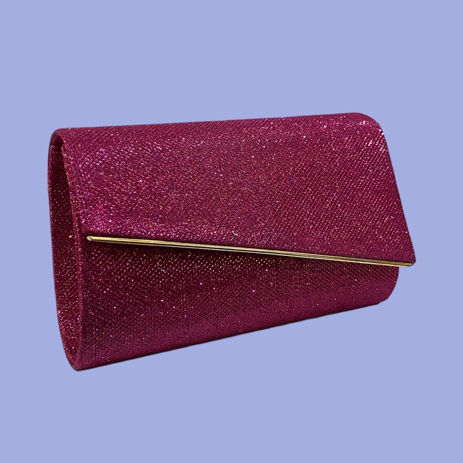Pochette glitter Line Gold